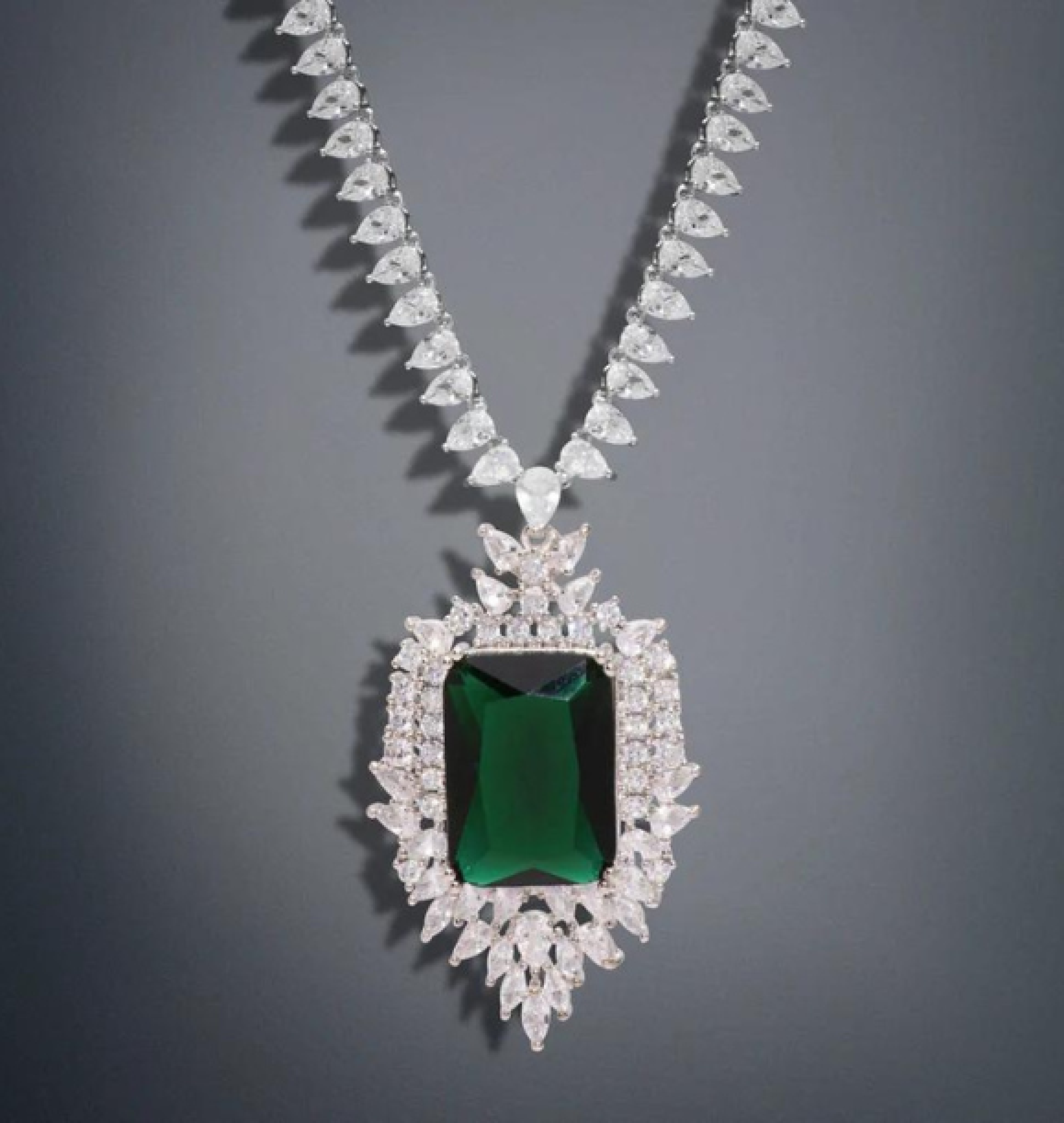 emerald necklace
