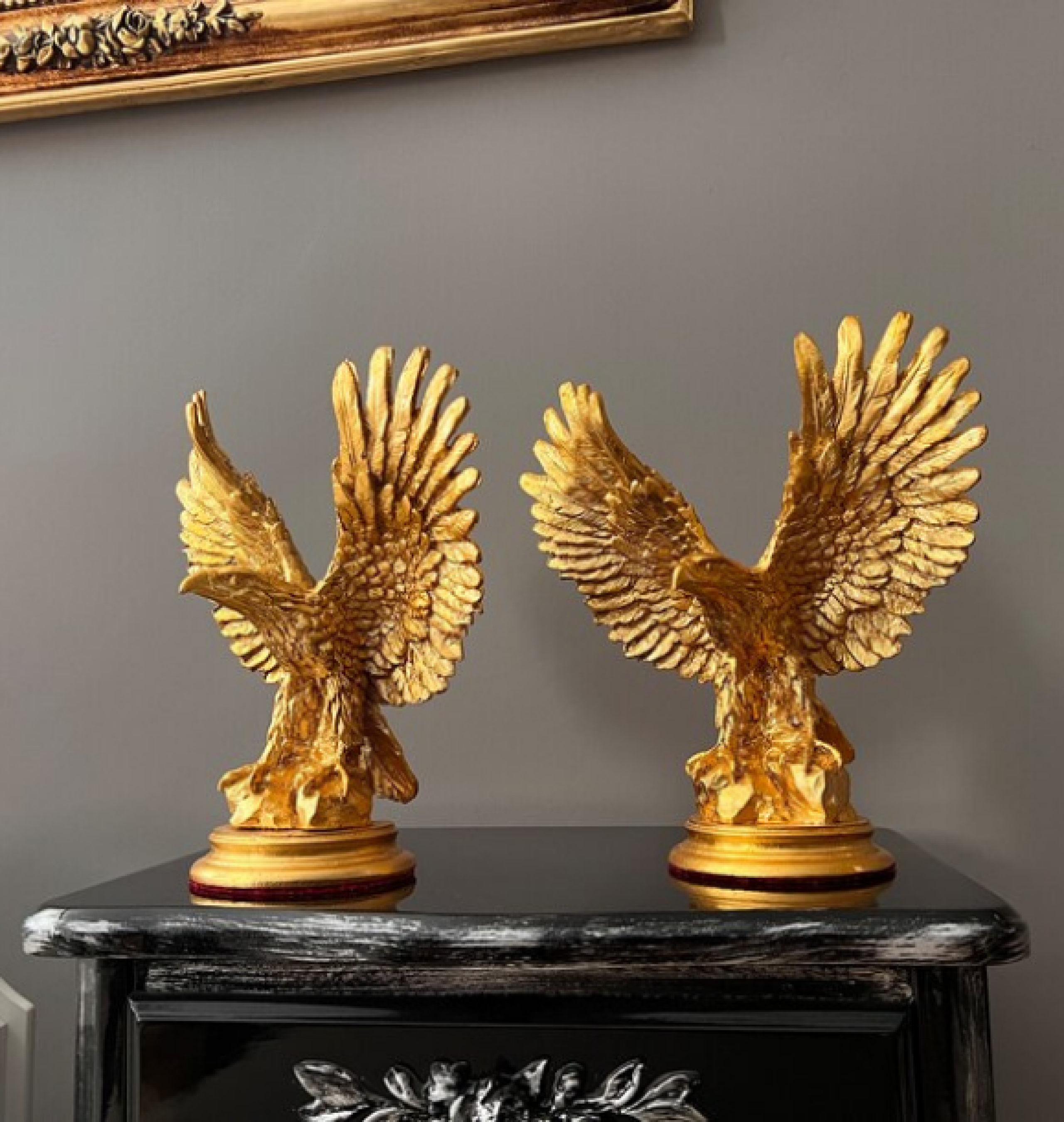 eagle sculptures