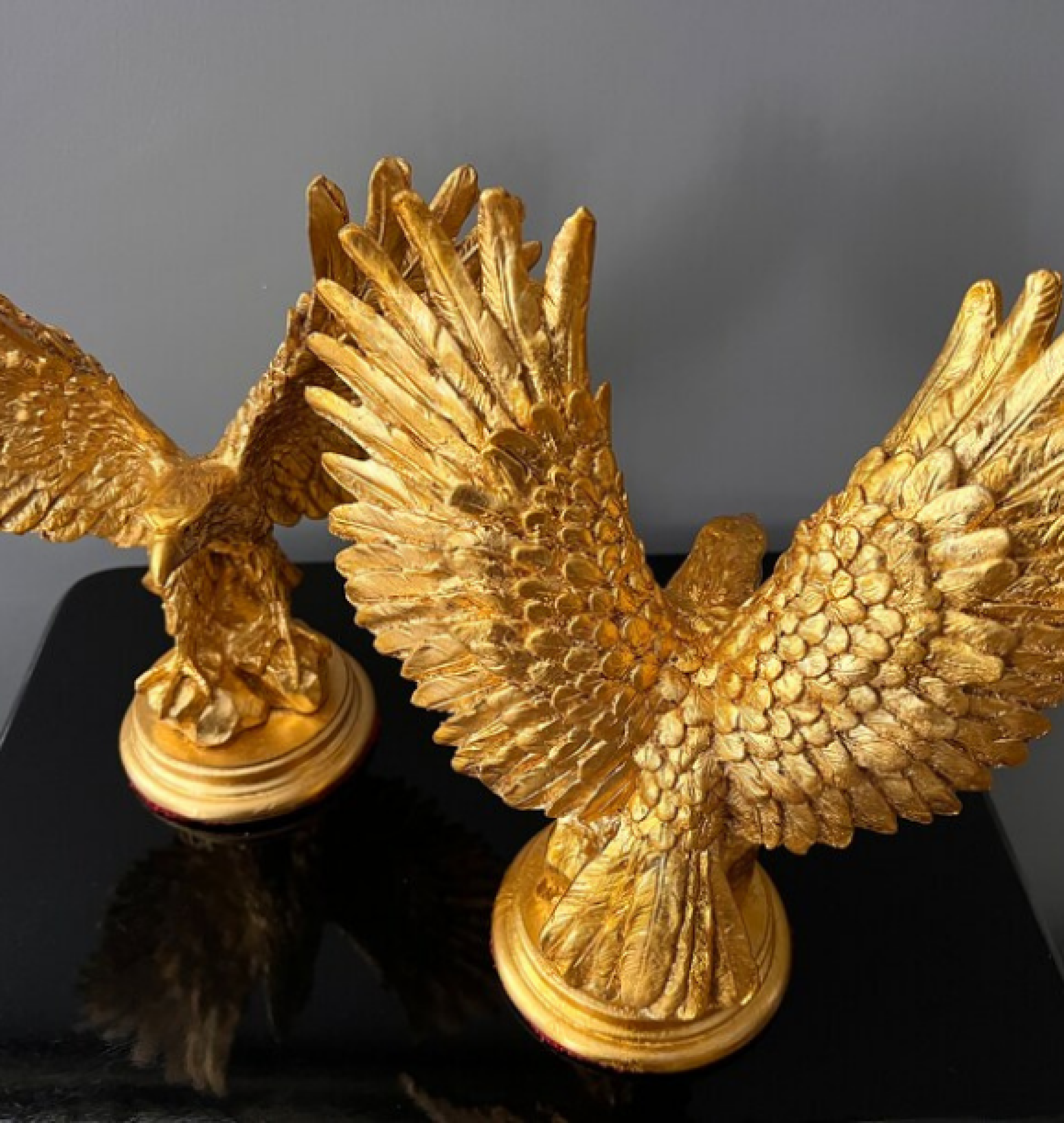 eagle sculptures