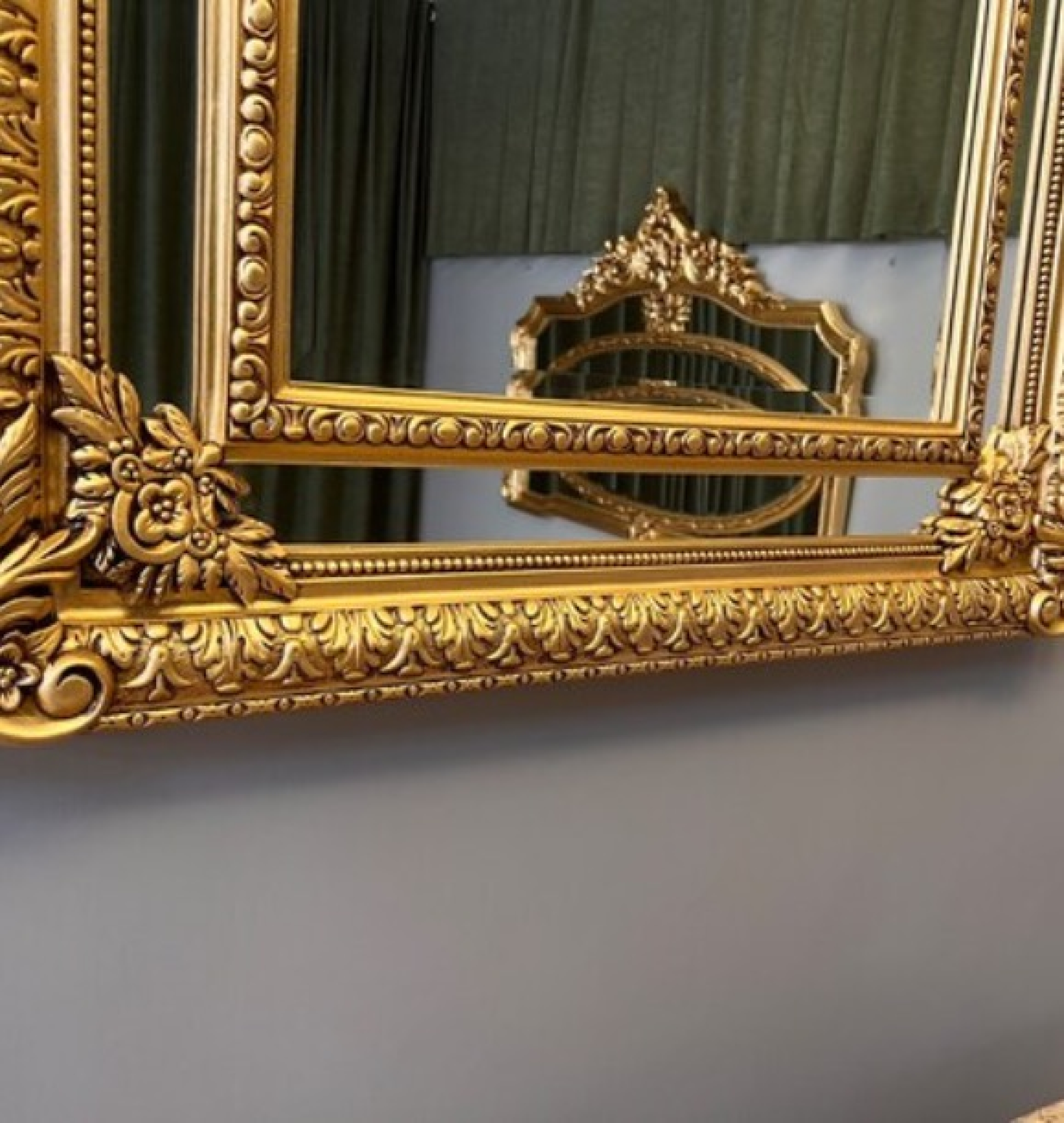 gold mirror
