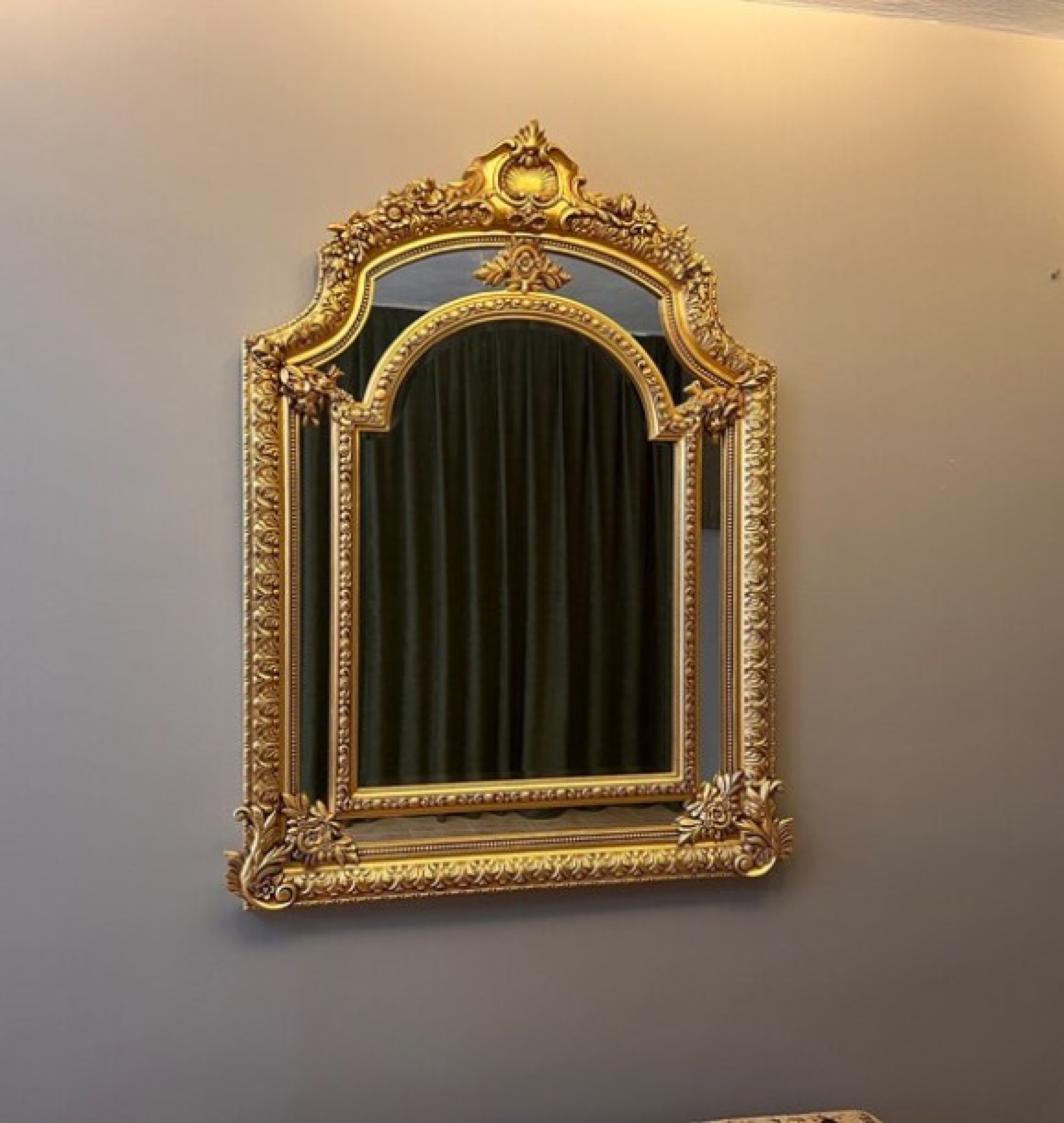gold mirror
