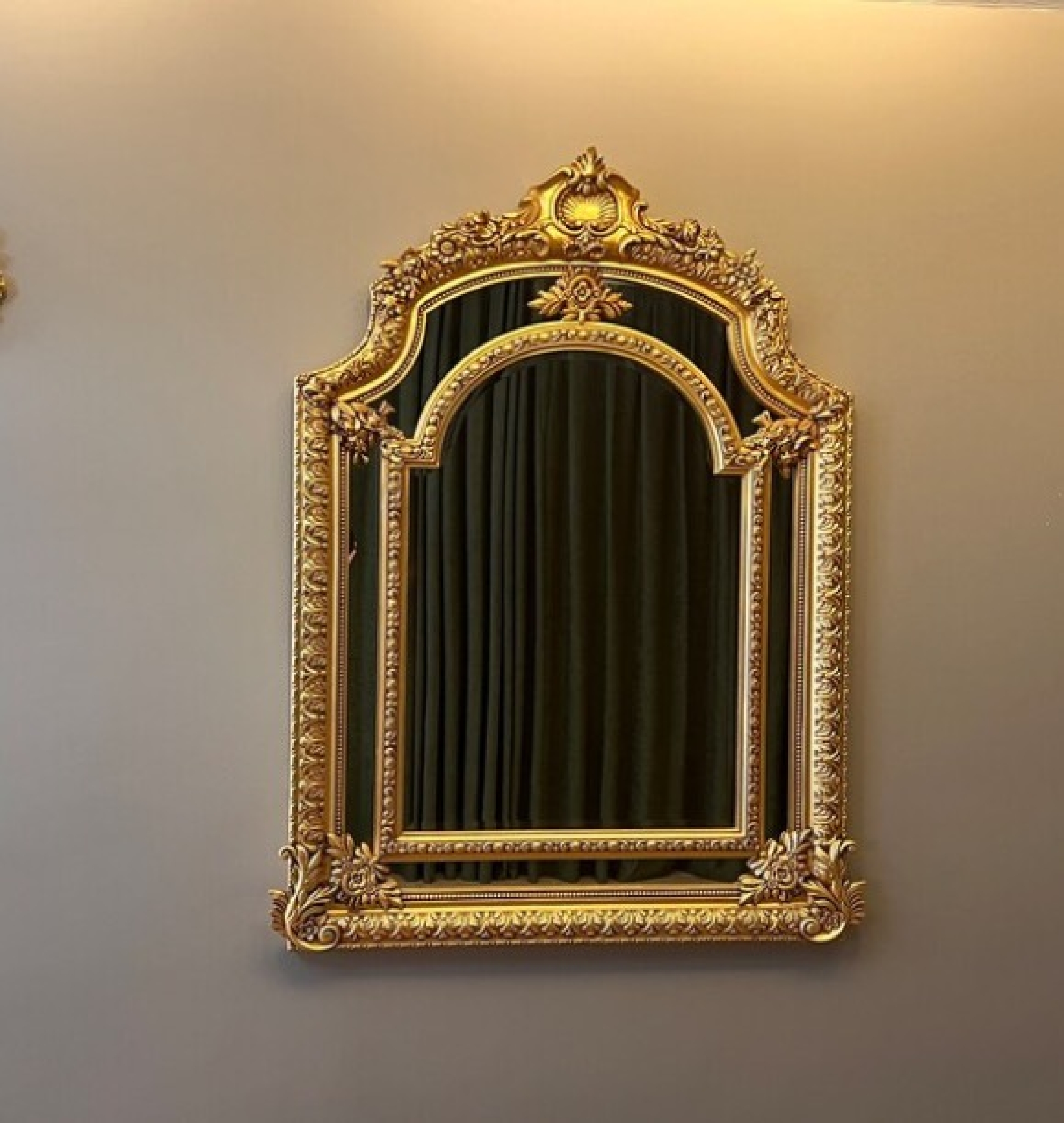 gold mirror