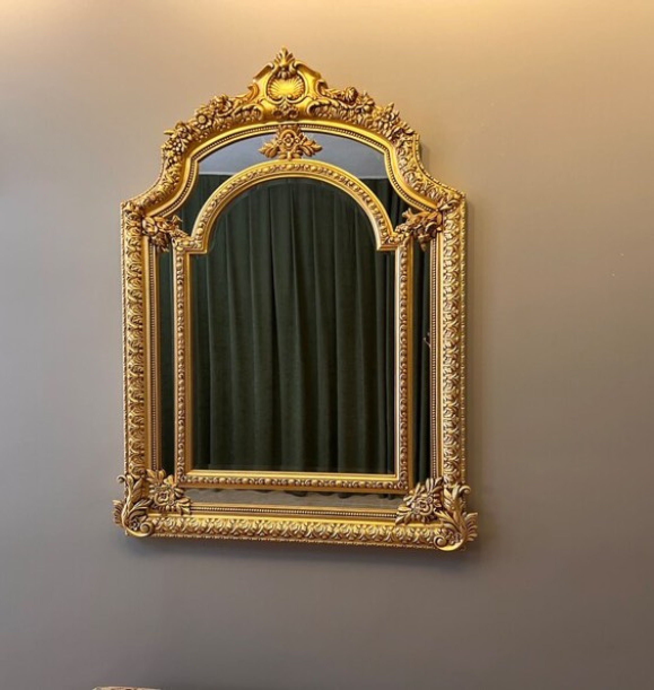 gold mirror