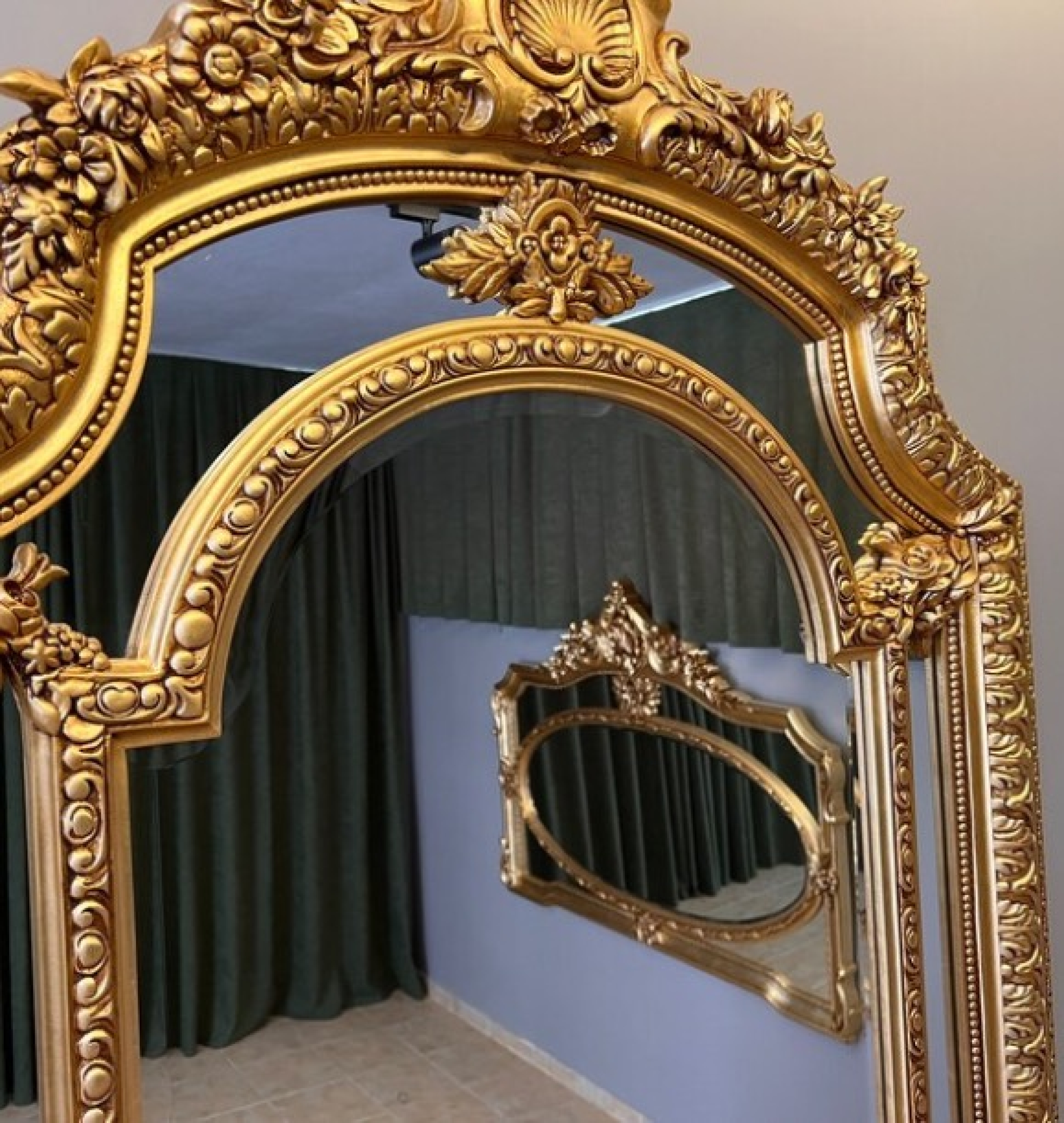 gold mirror