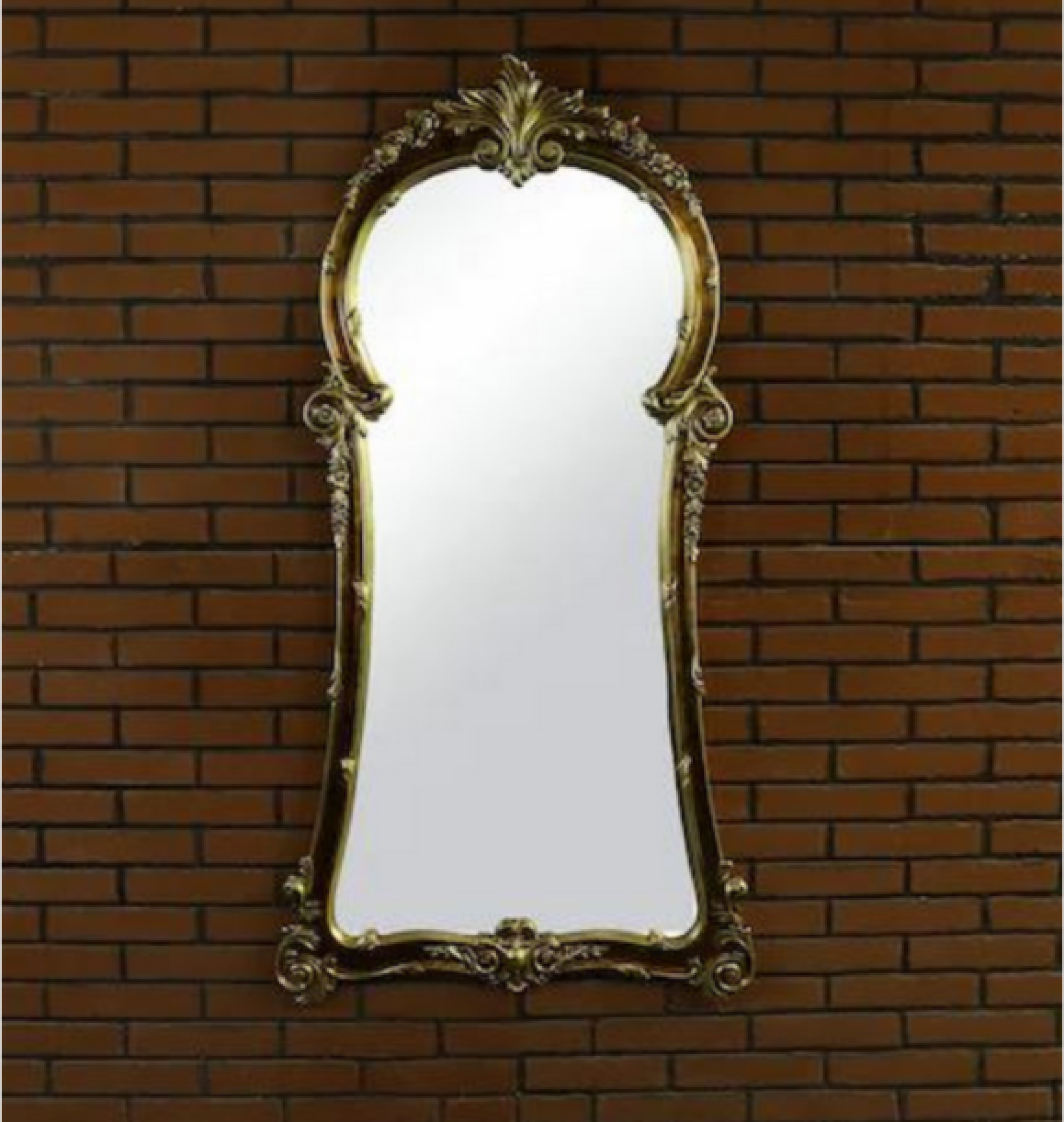 keyhole mirror