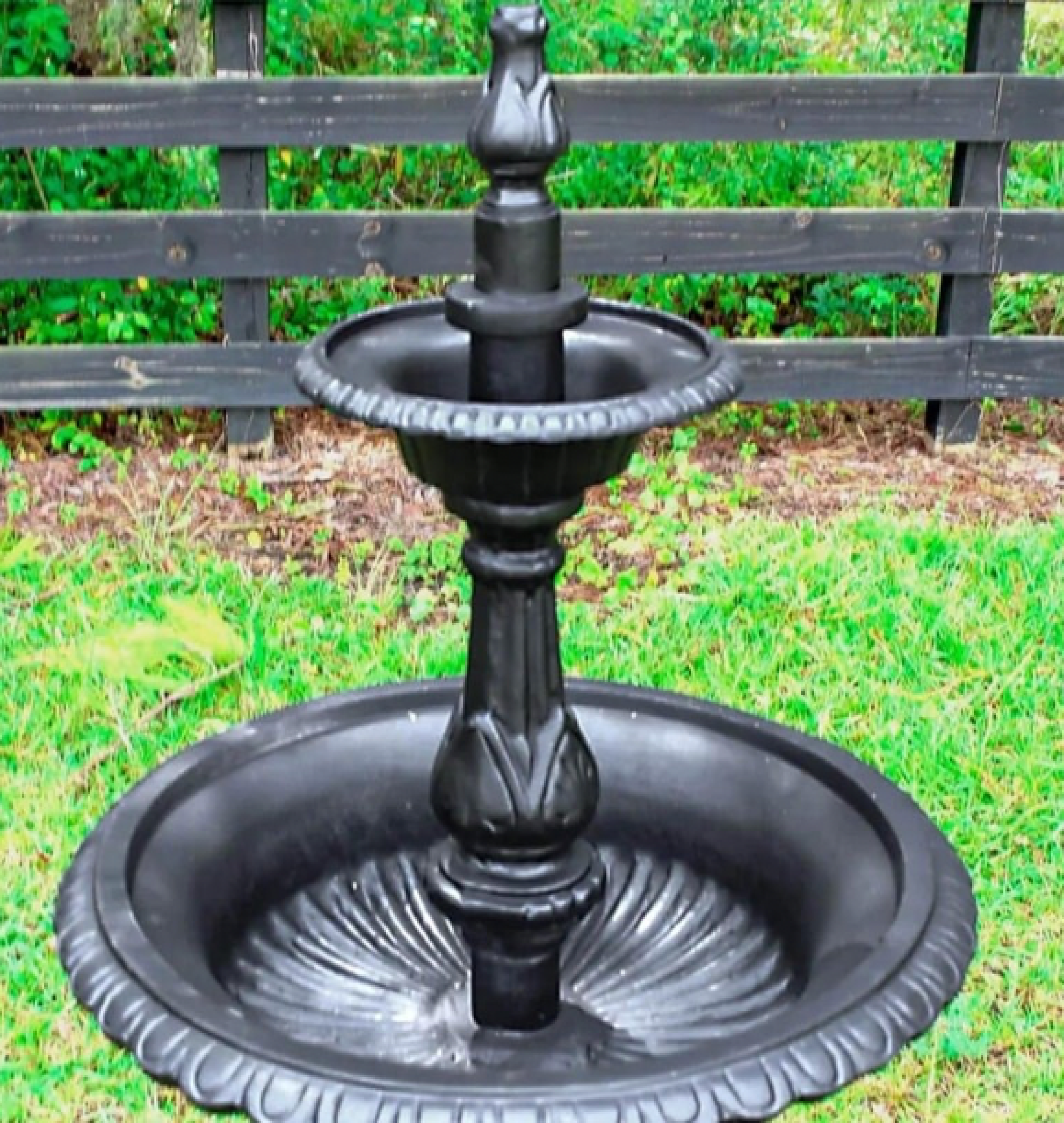 garden fountain