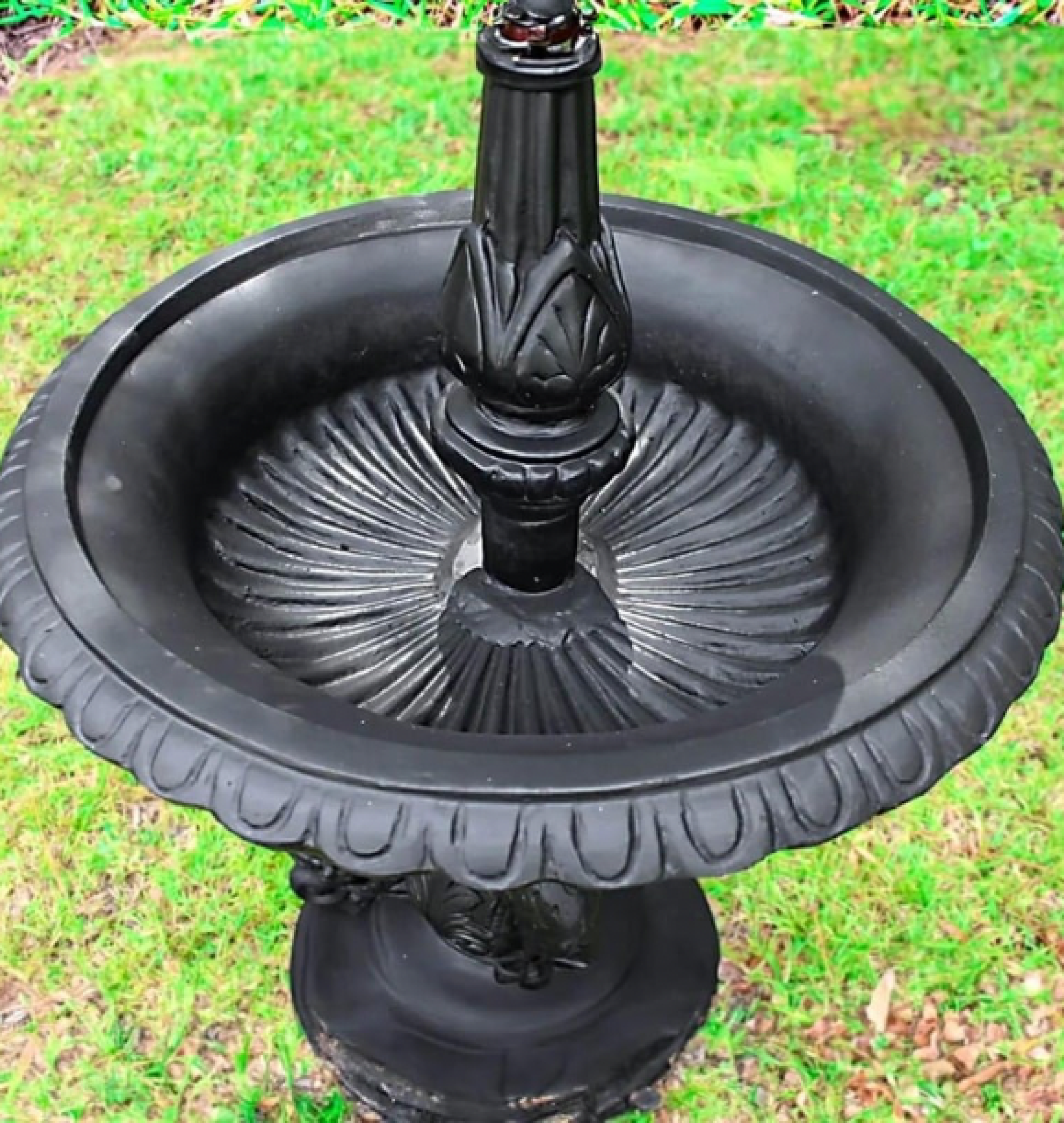 garden fountain