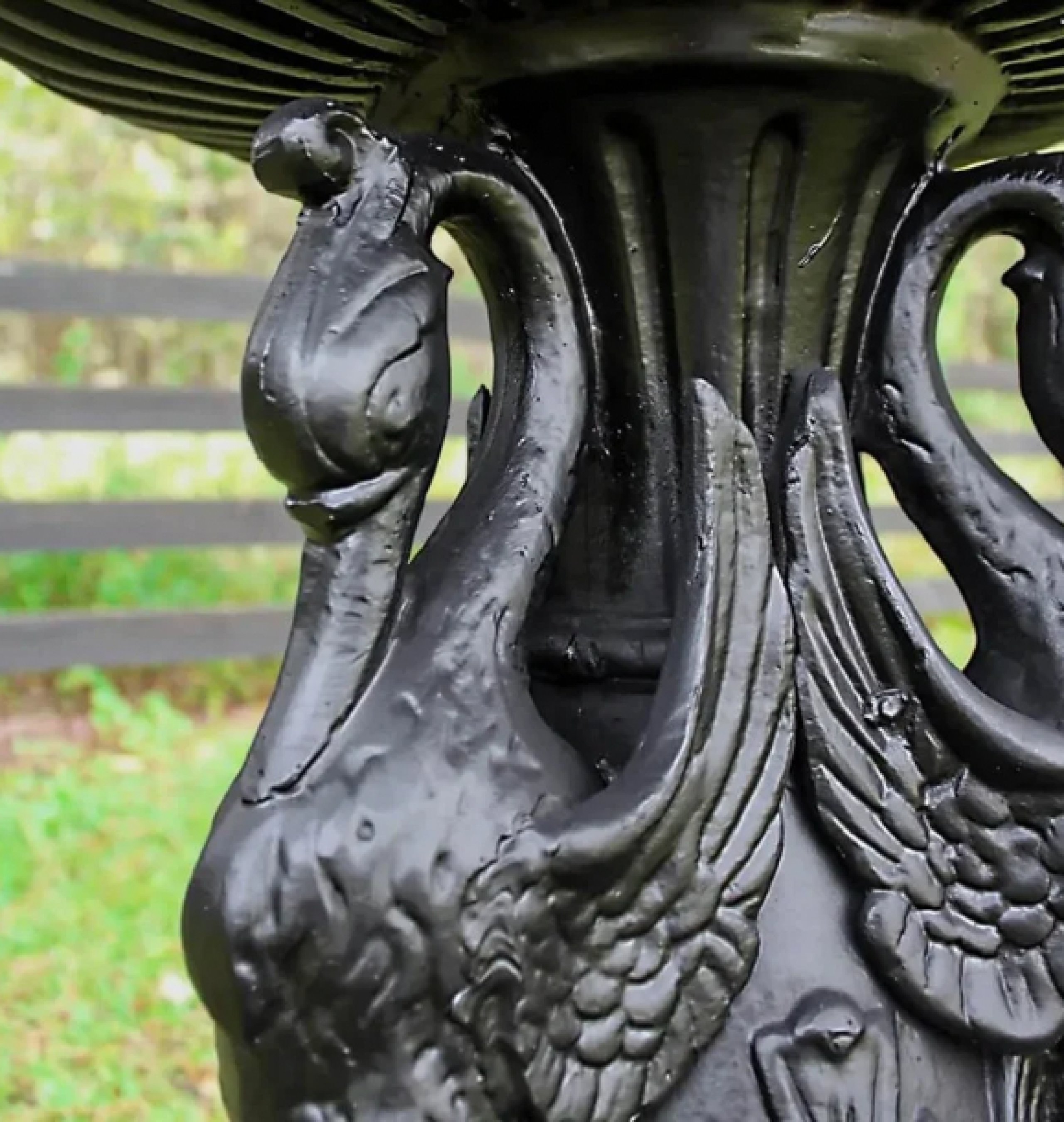 garden fountain