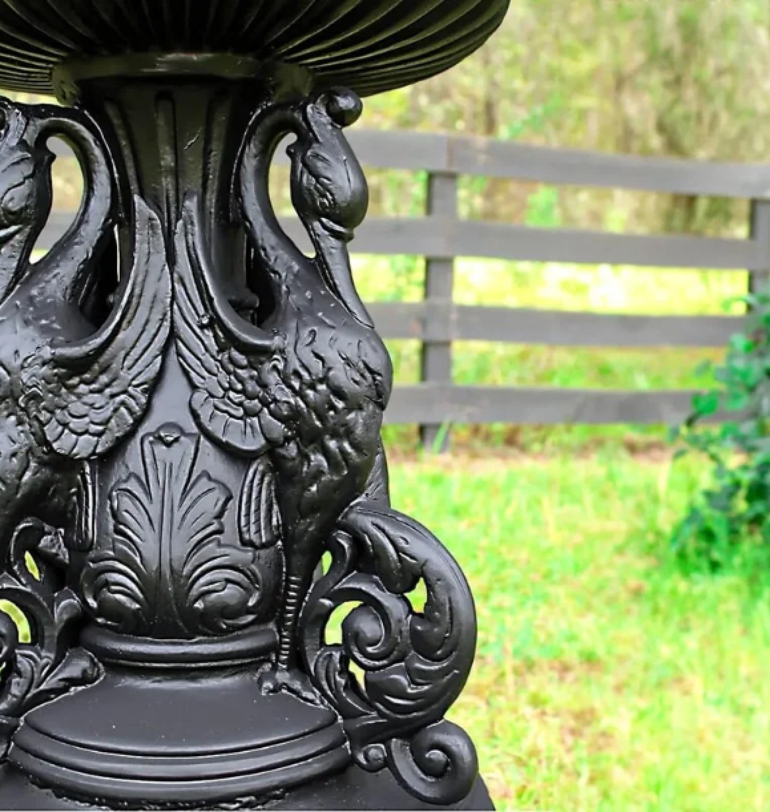 garden fountain