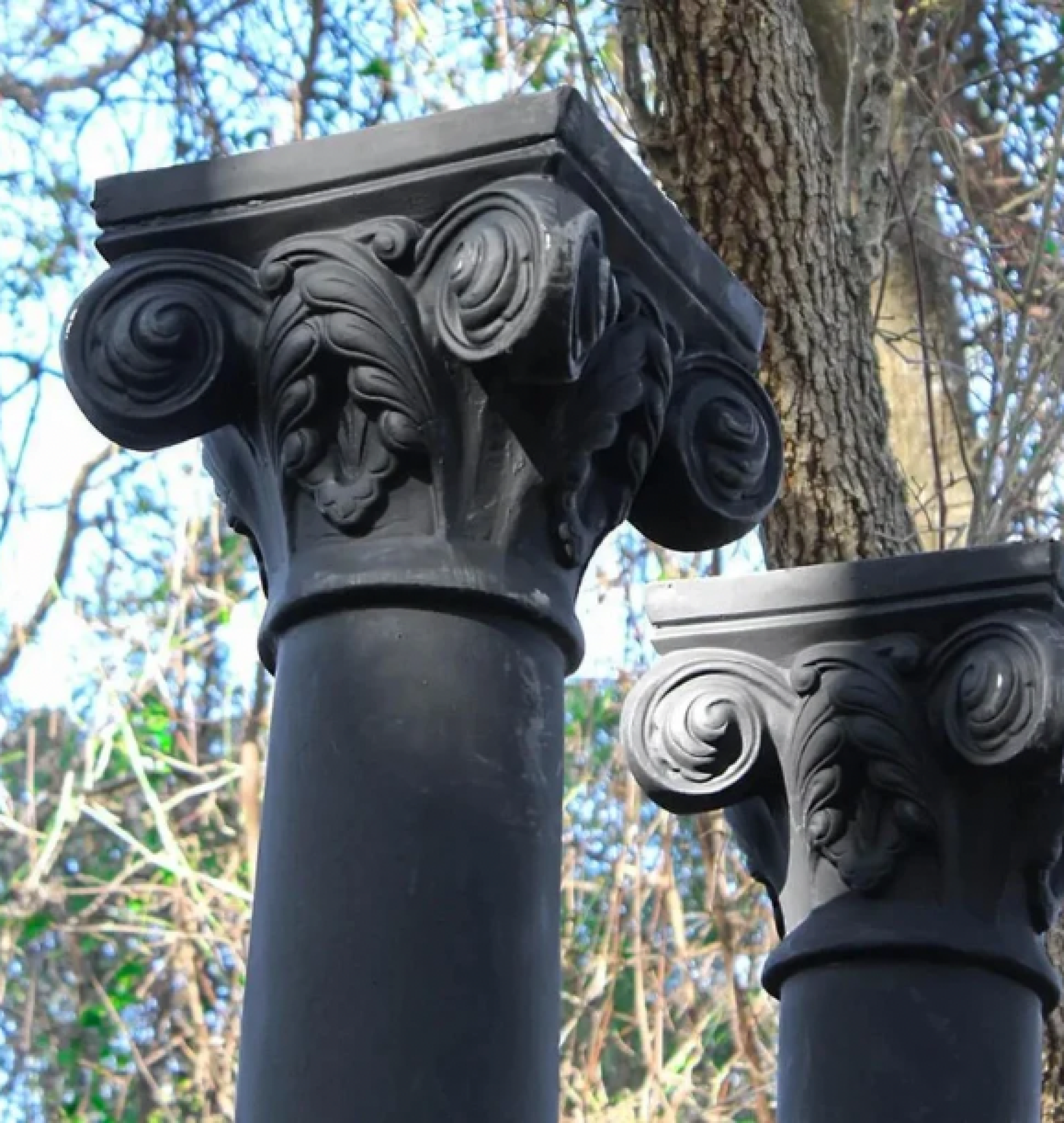 garden columns