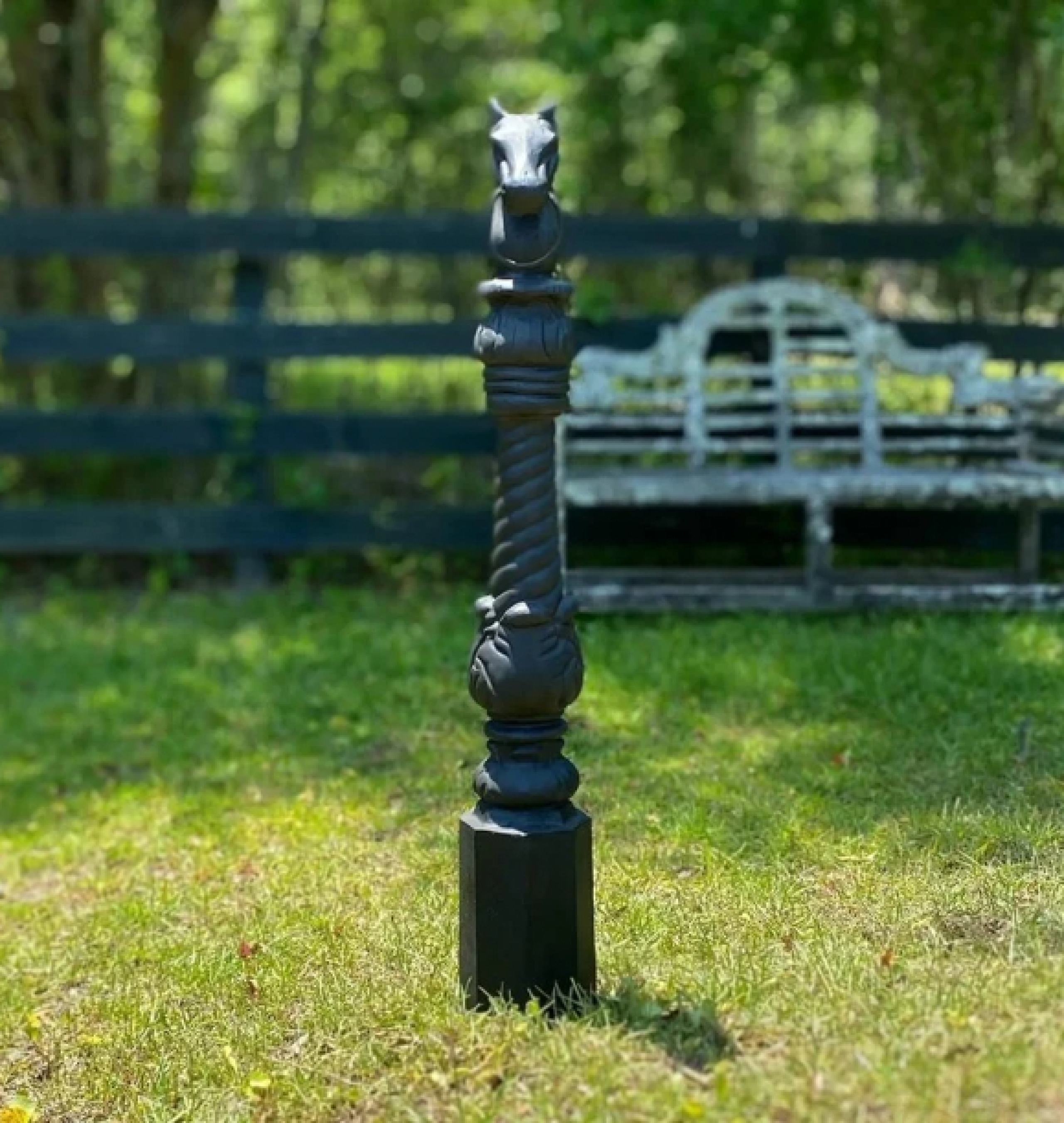 horse post