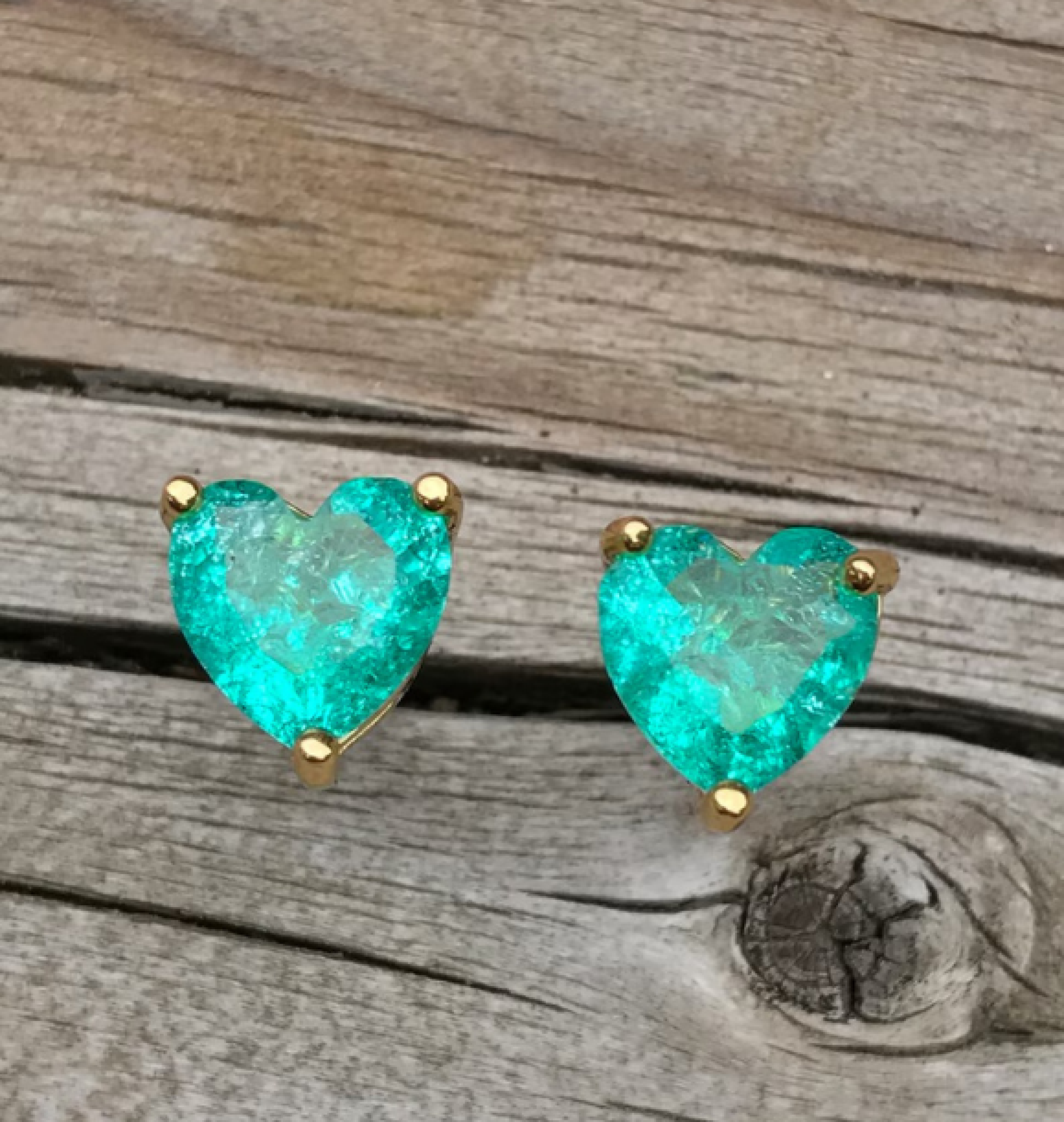 heart earrings