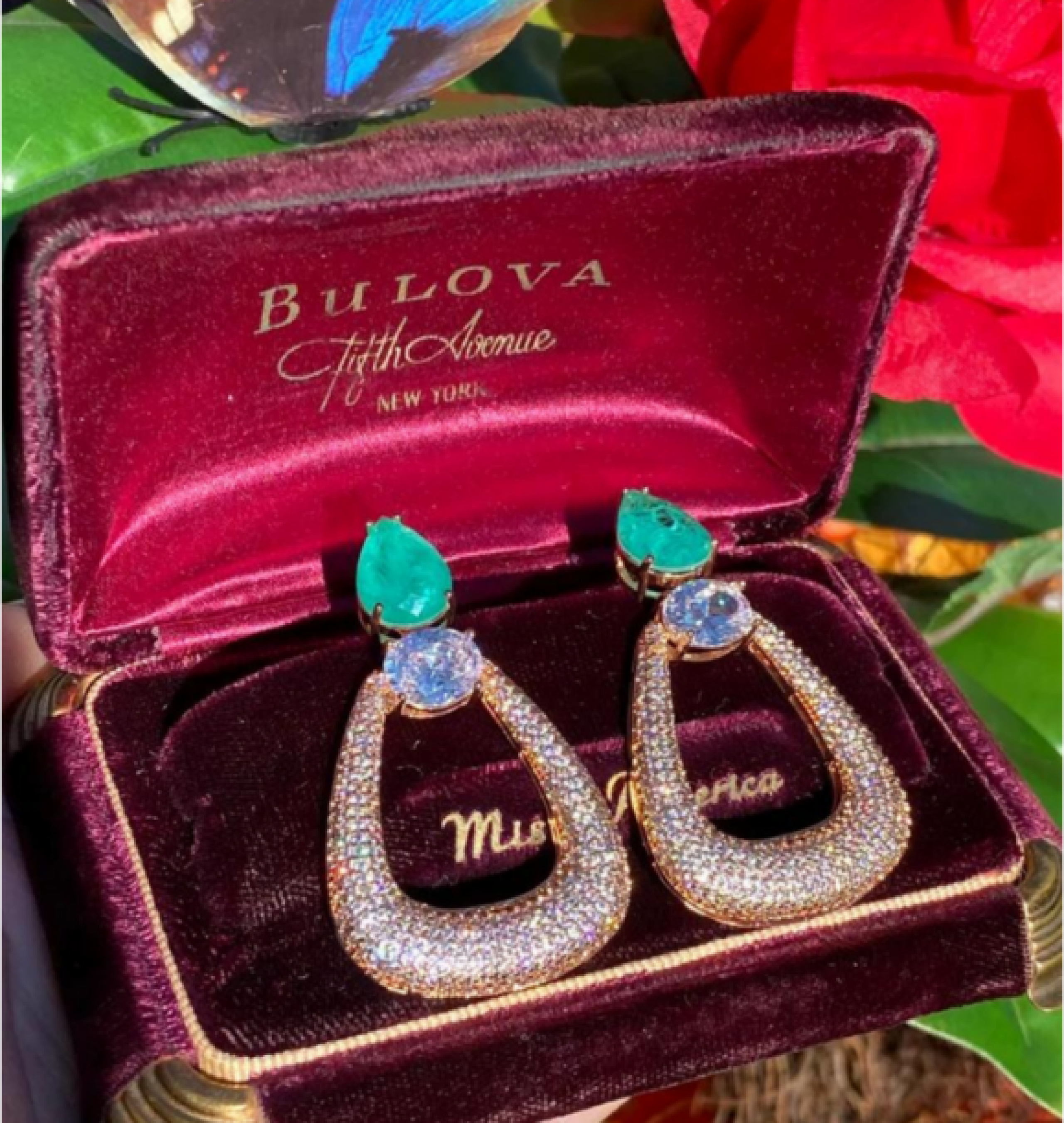 hoop earrings