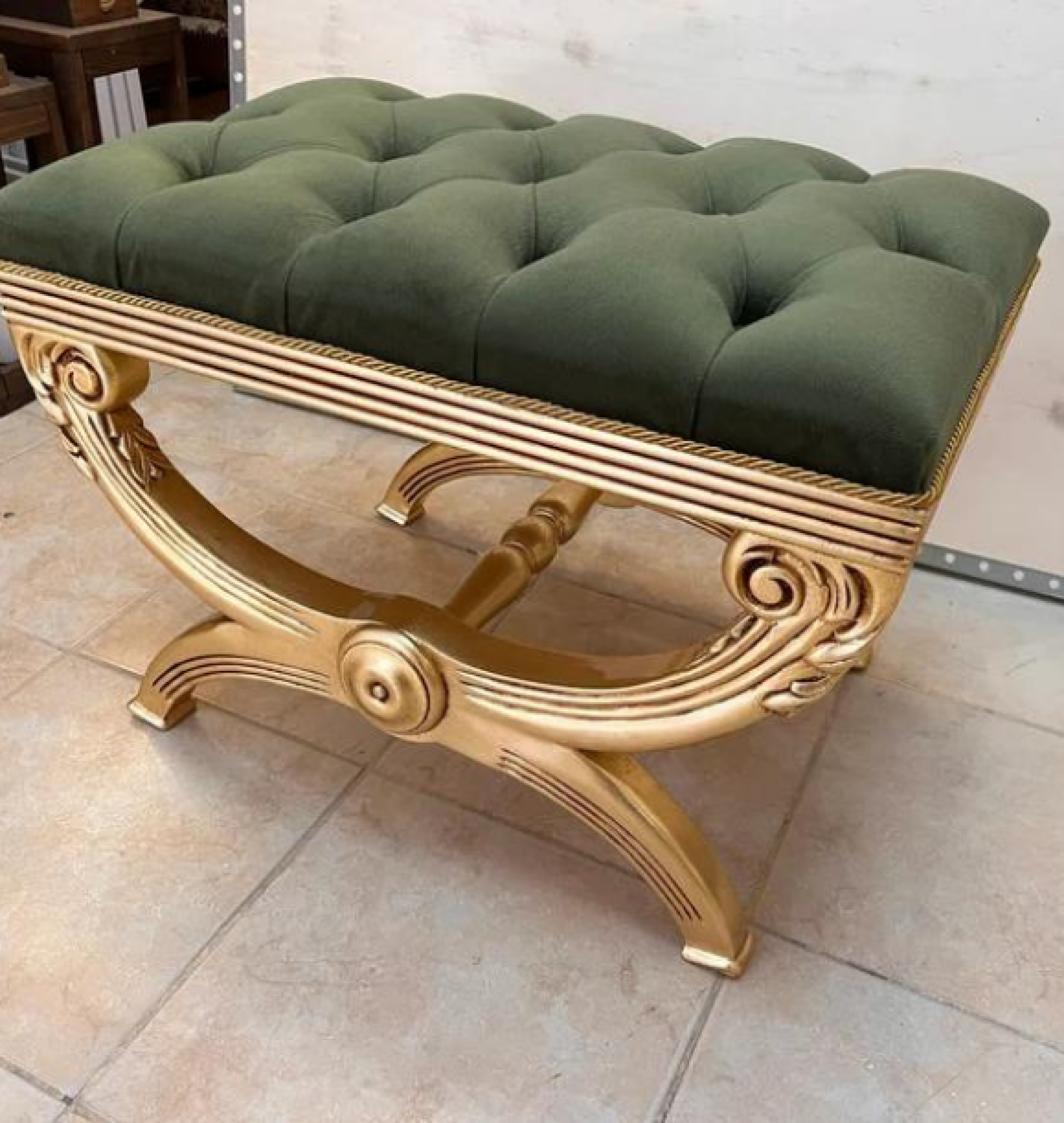 olive bench