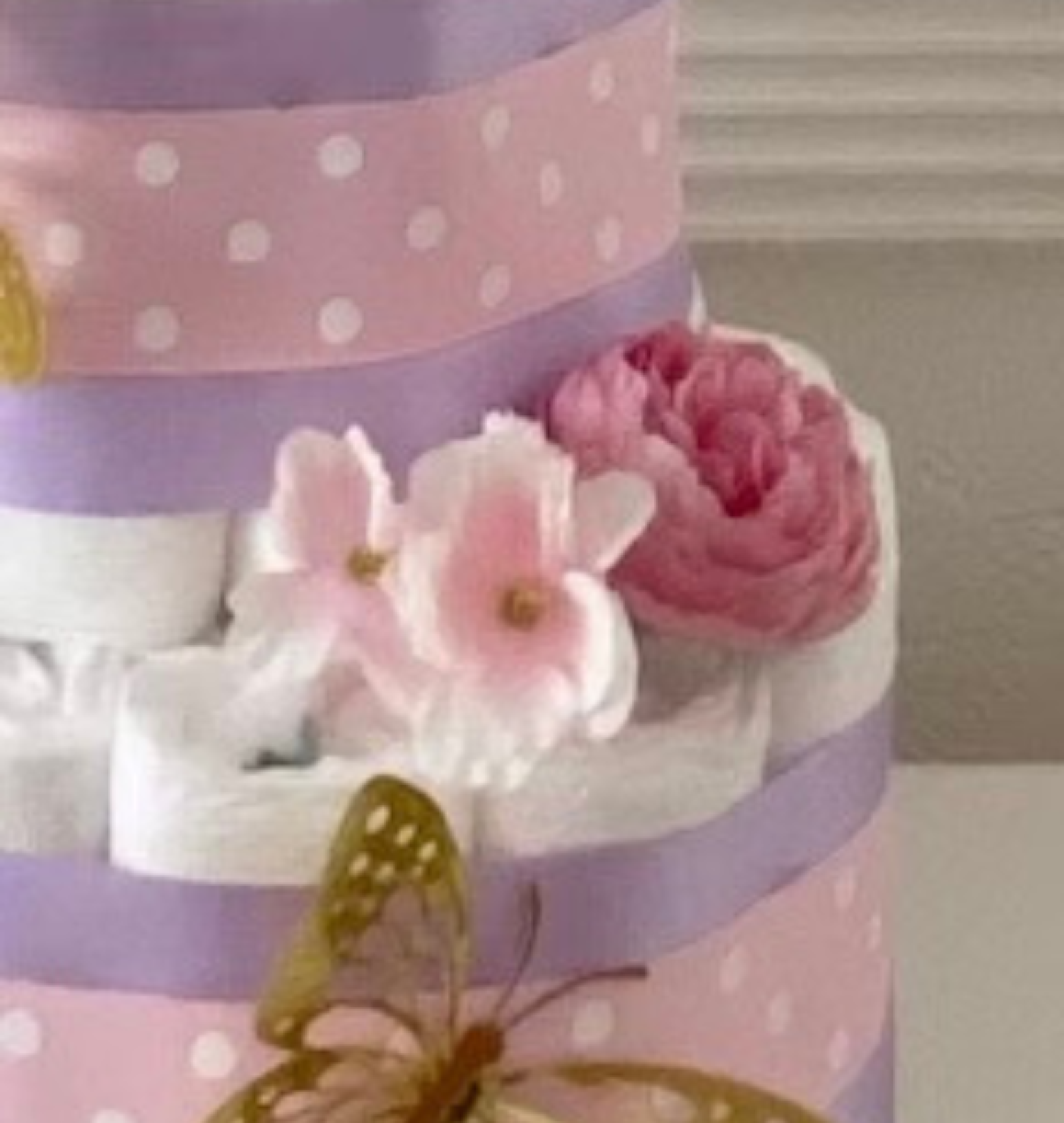 princess diaper cake