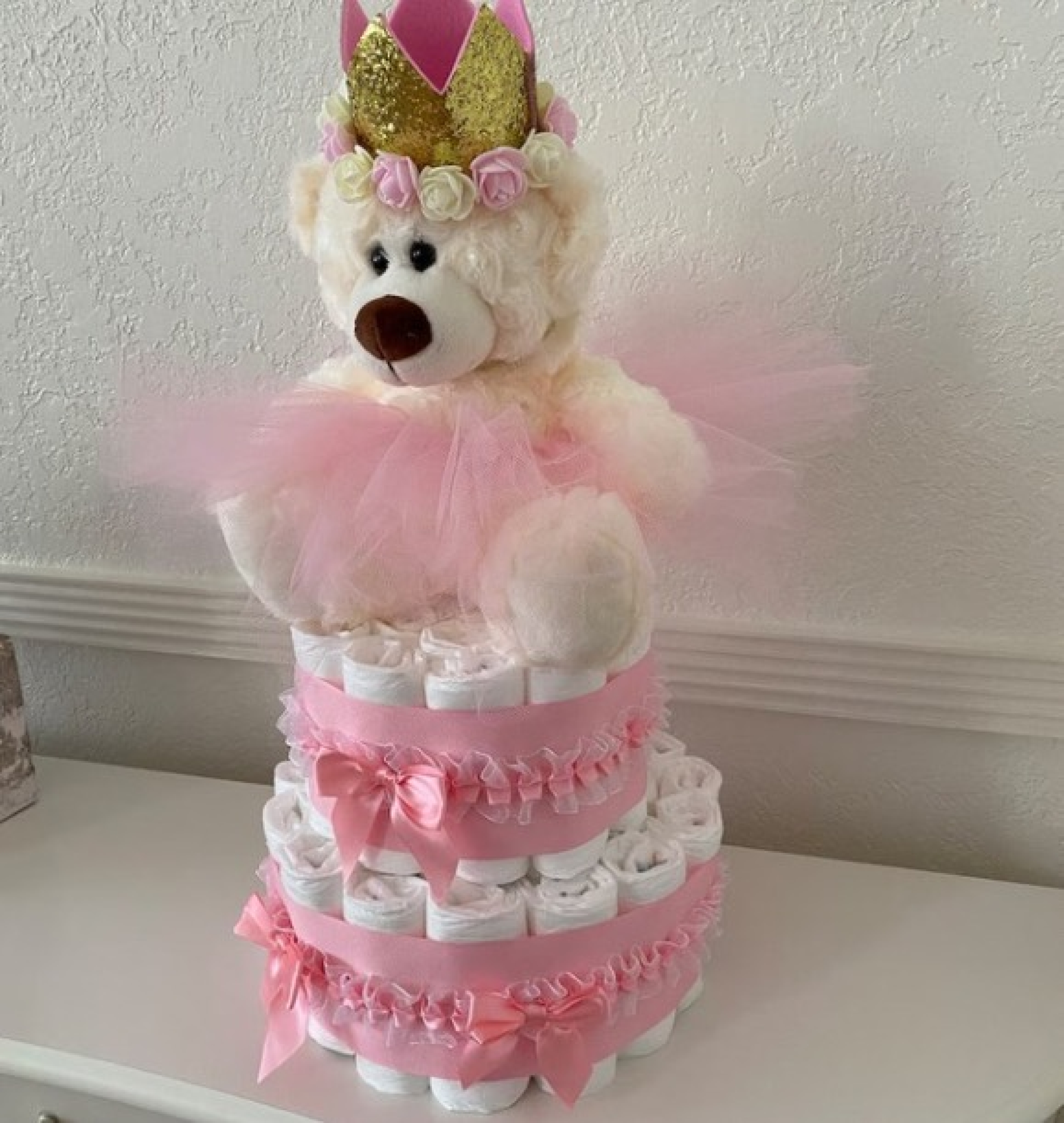 ballerina diaper cake