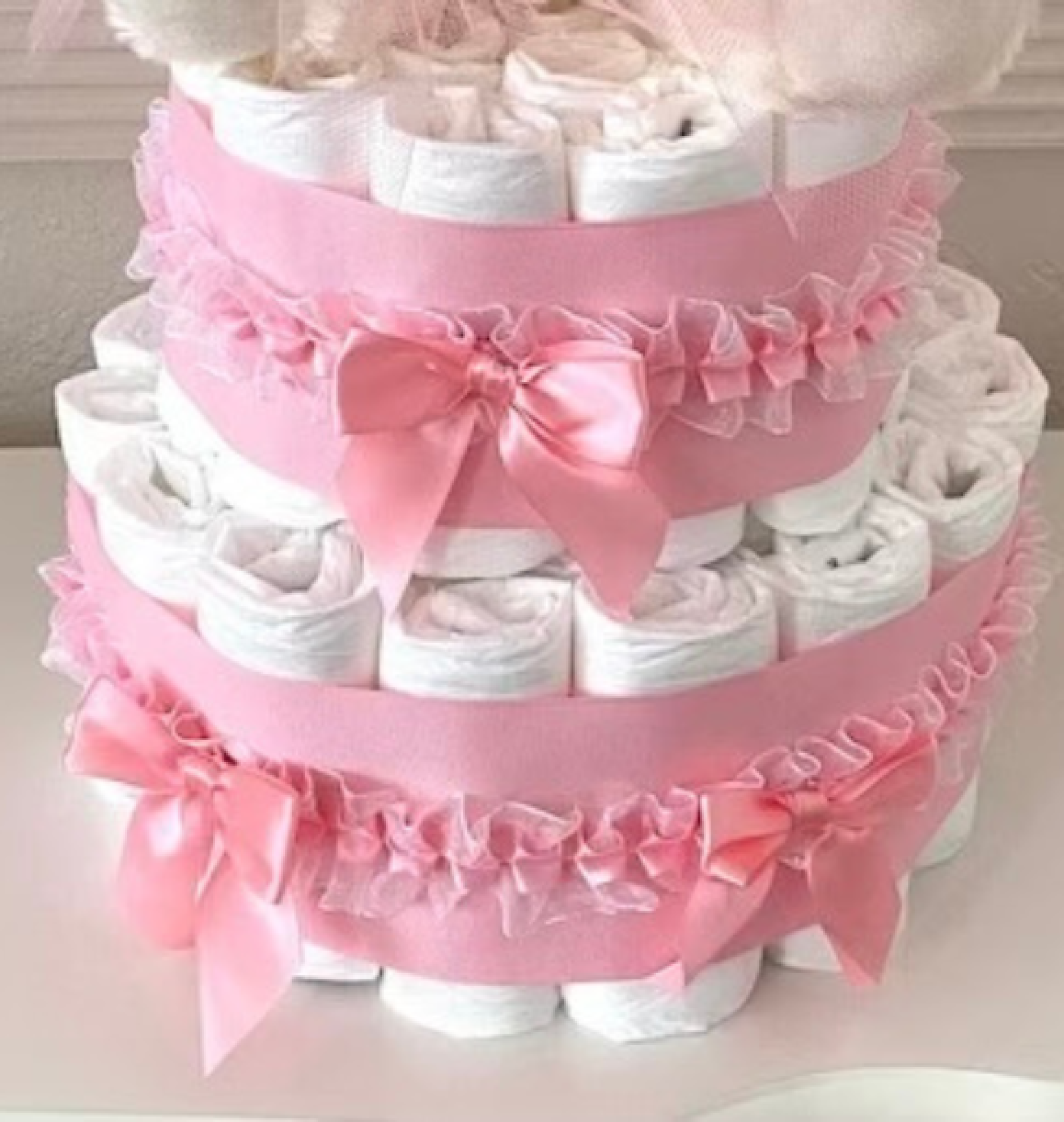 ballerina diaper cake
