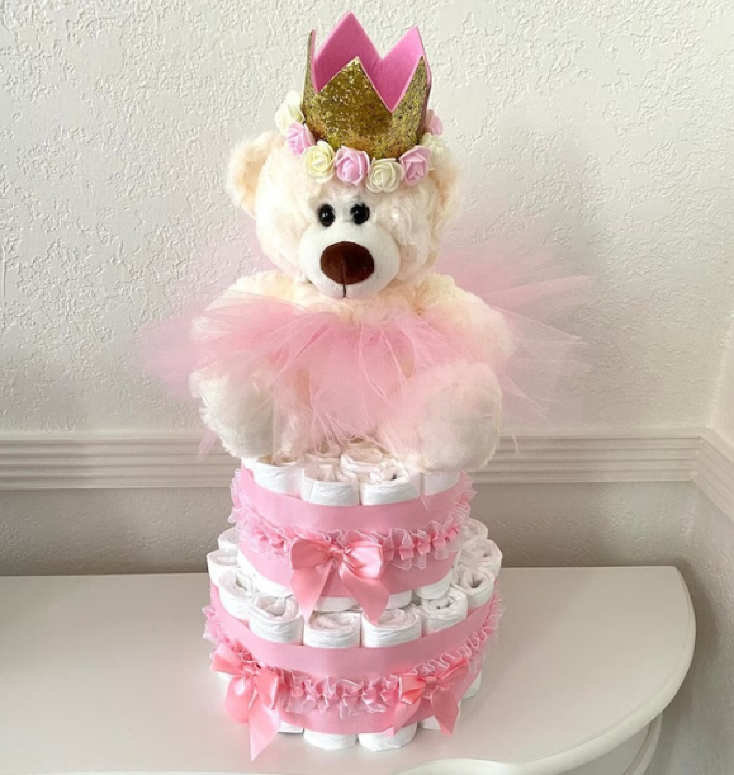 ballerina diaper cake