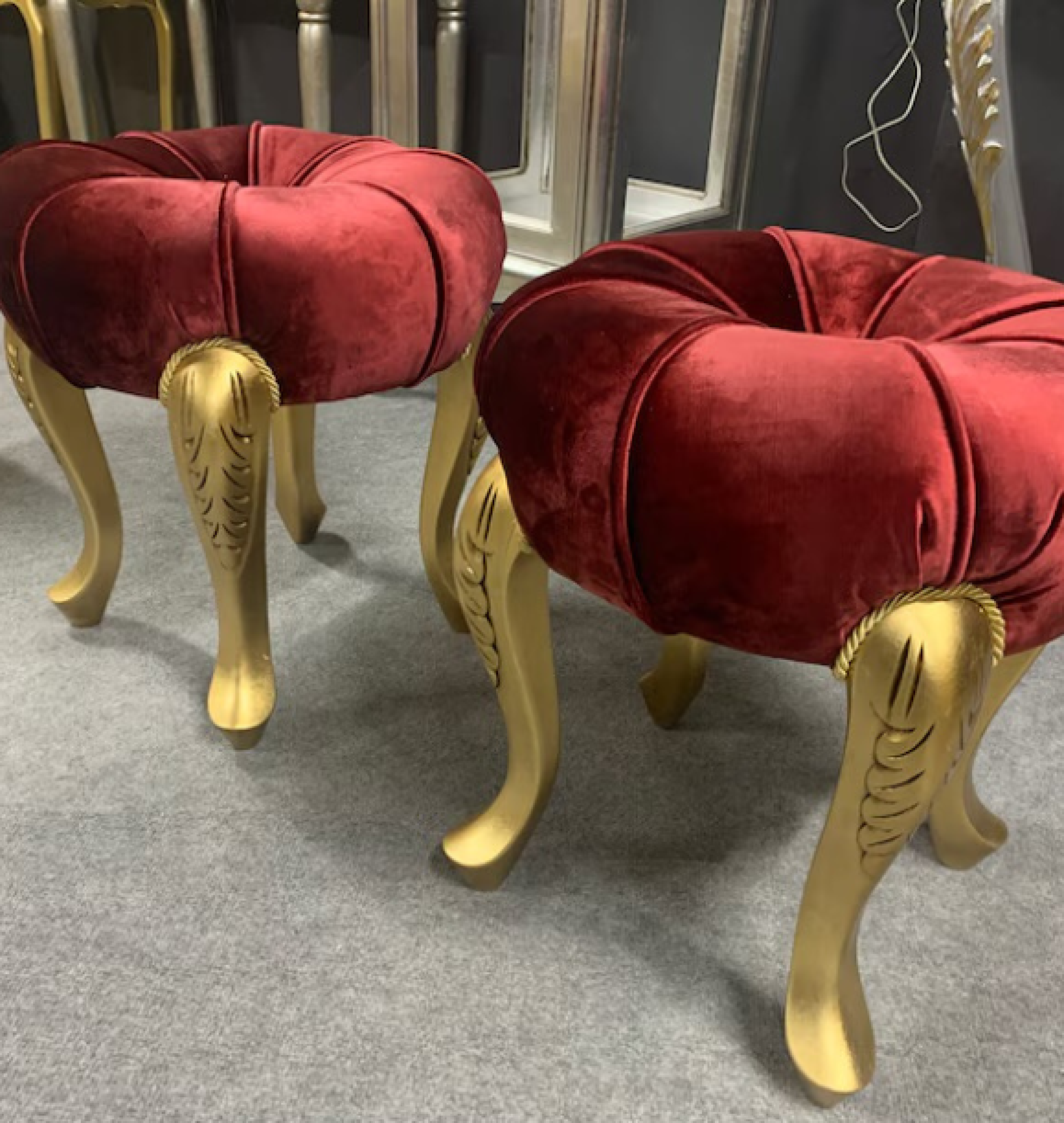 crimson bench