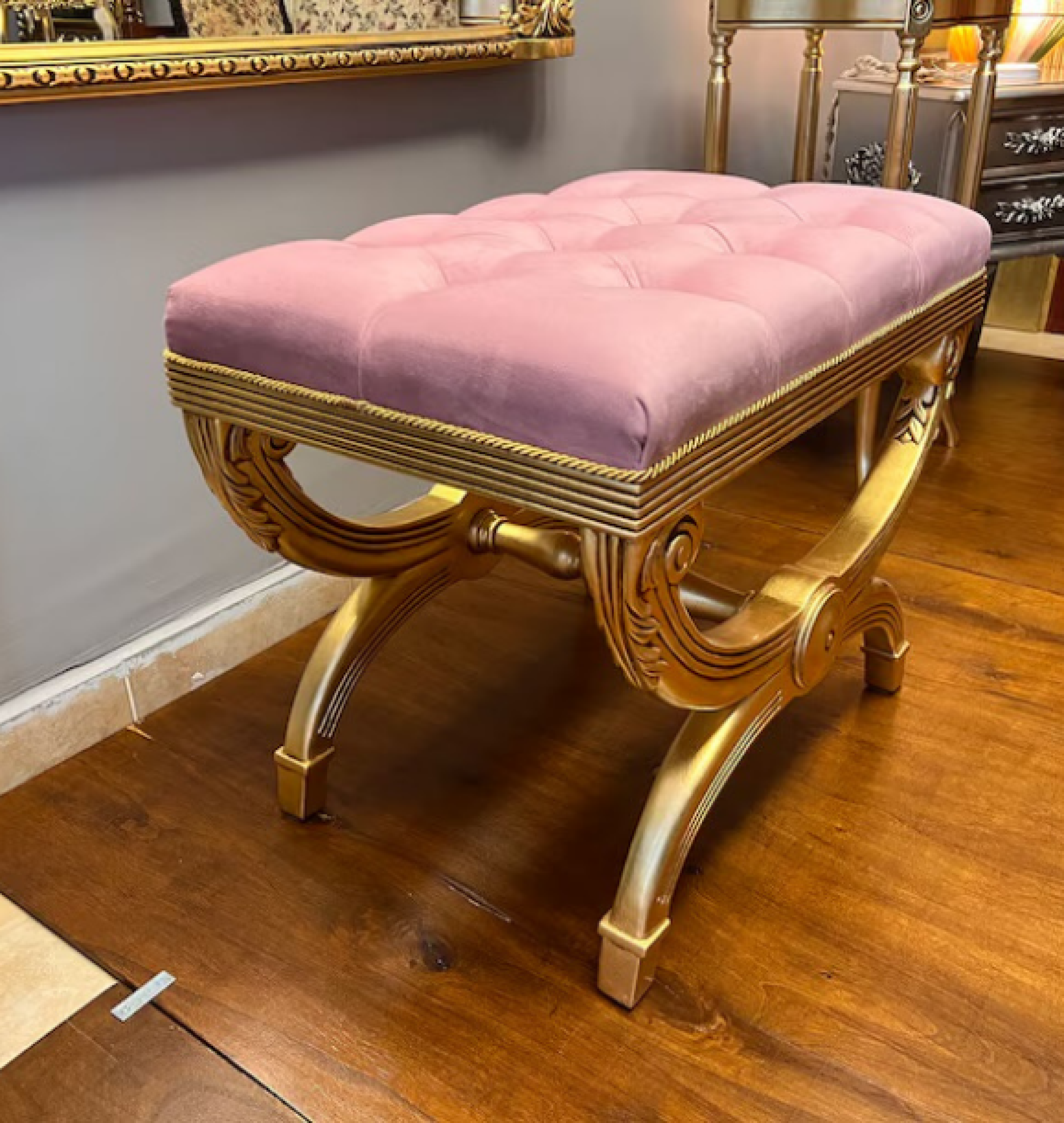 rose bench