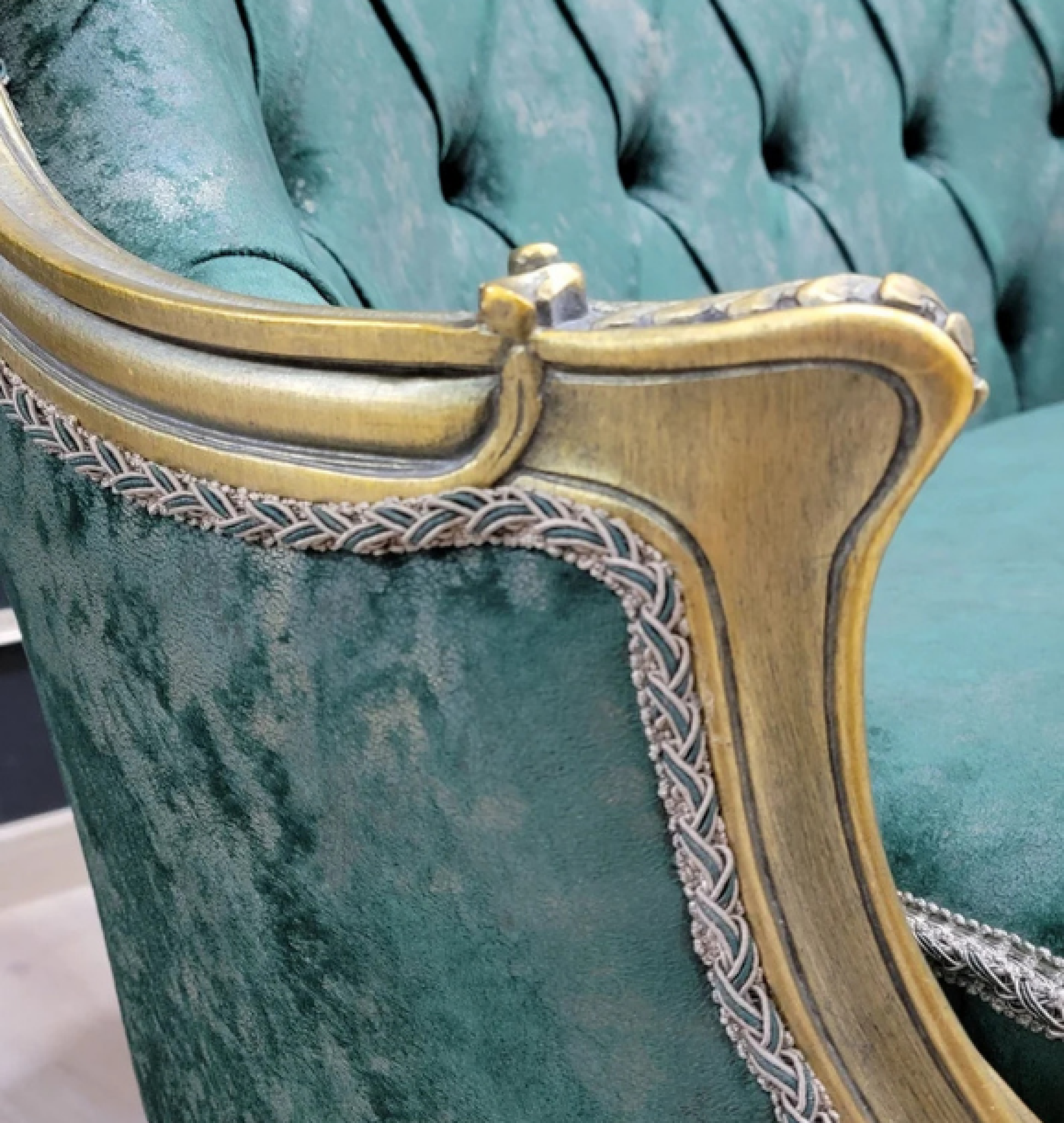 emerald settee