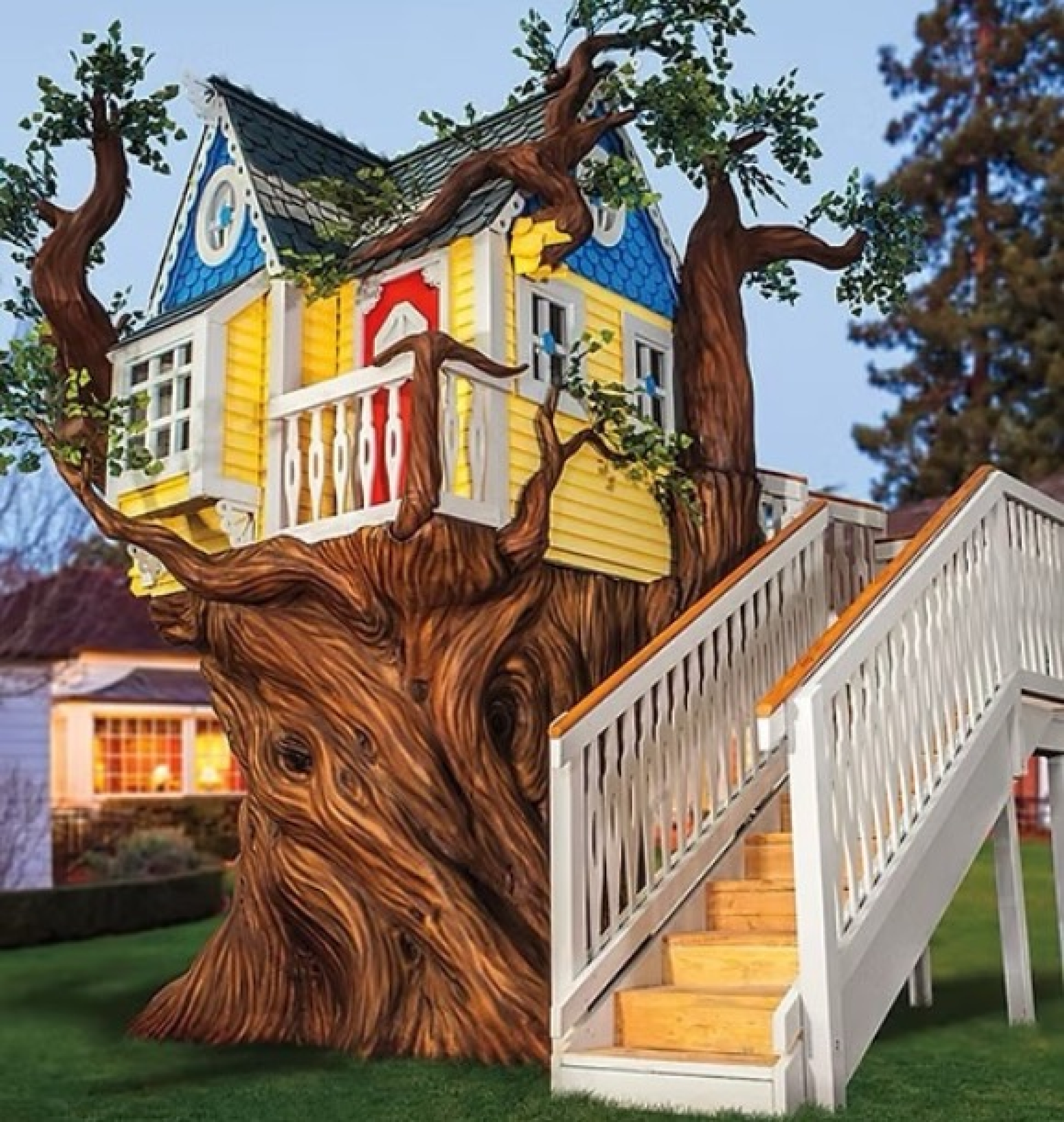 victorian treehouse