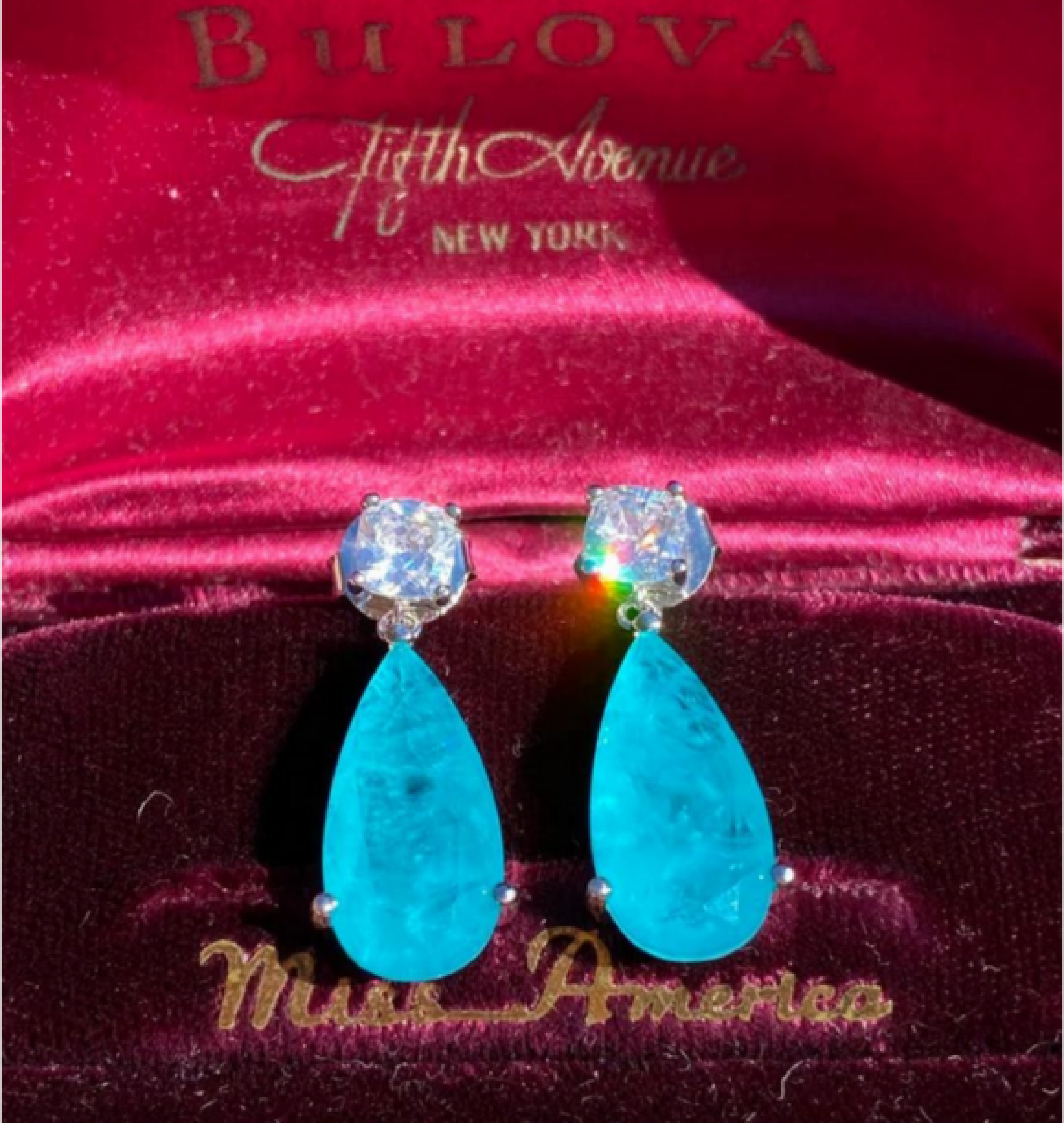 paraiba earrings