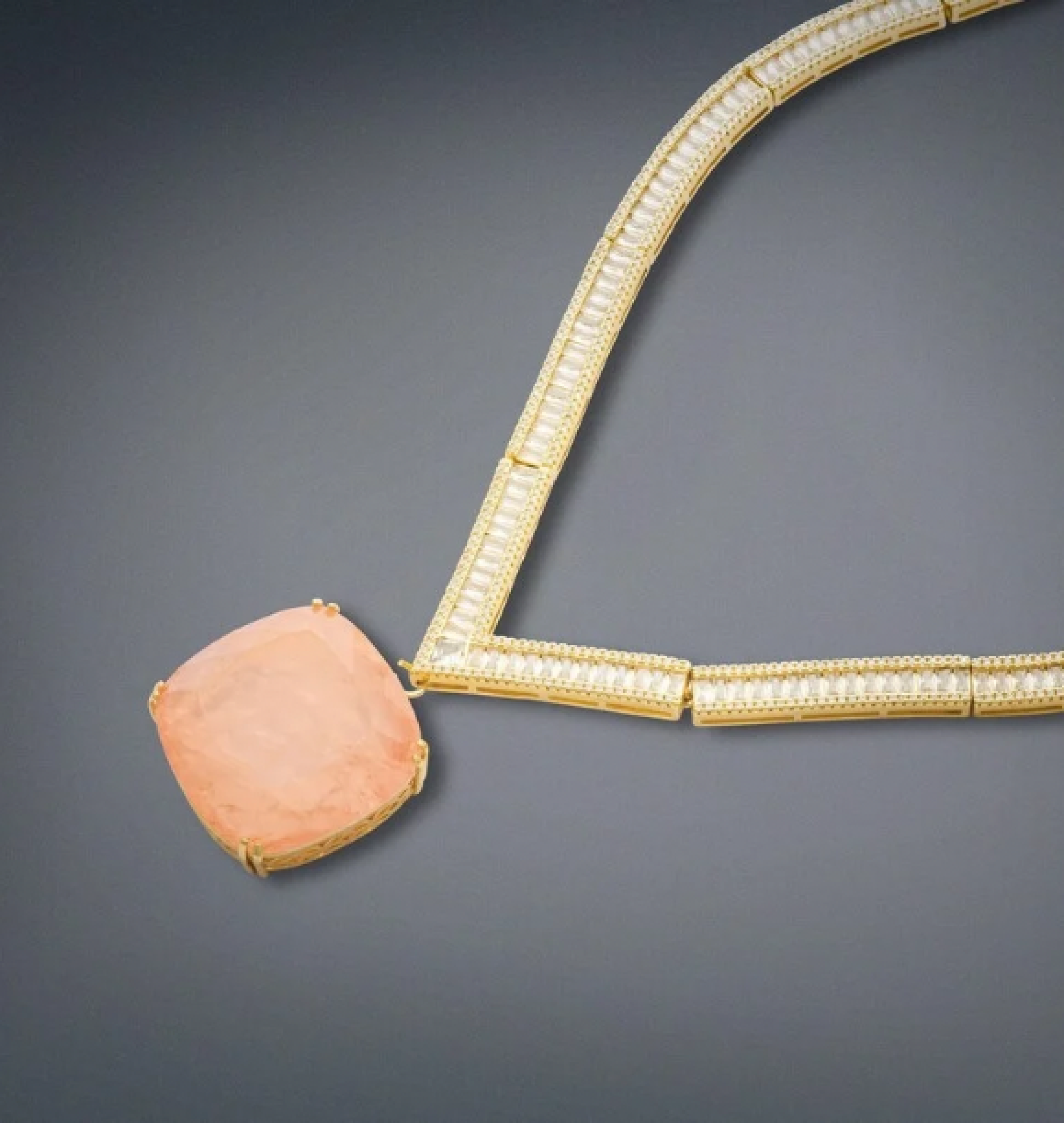 morganite choker
