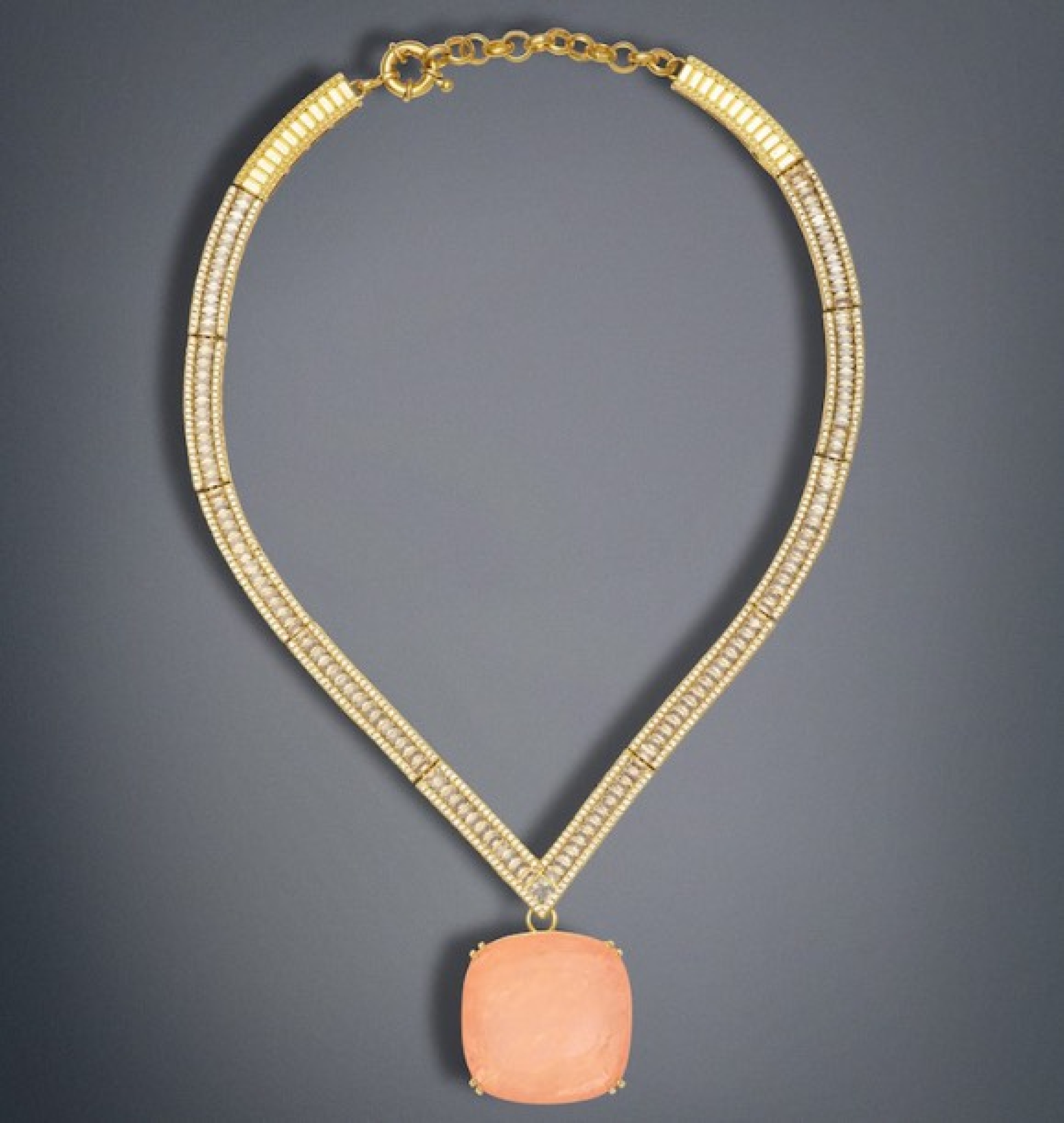 morganite choker
