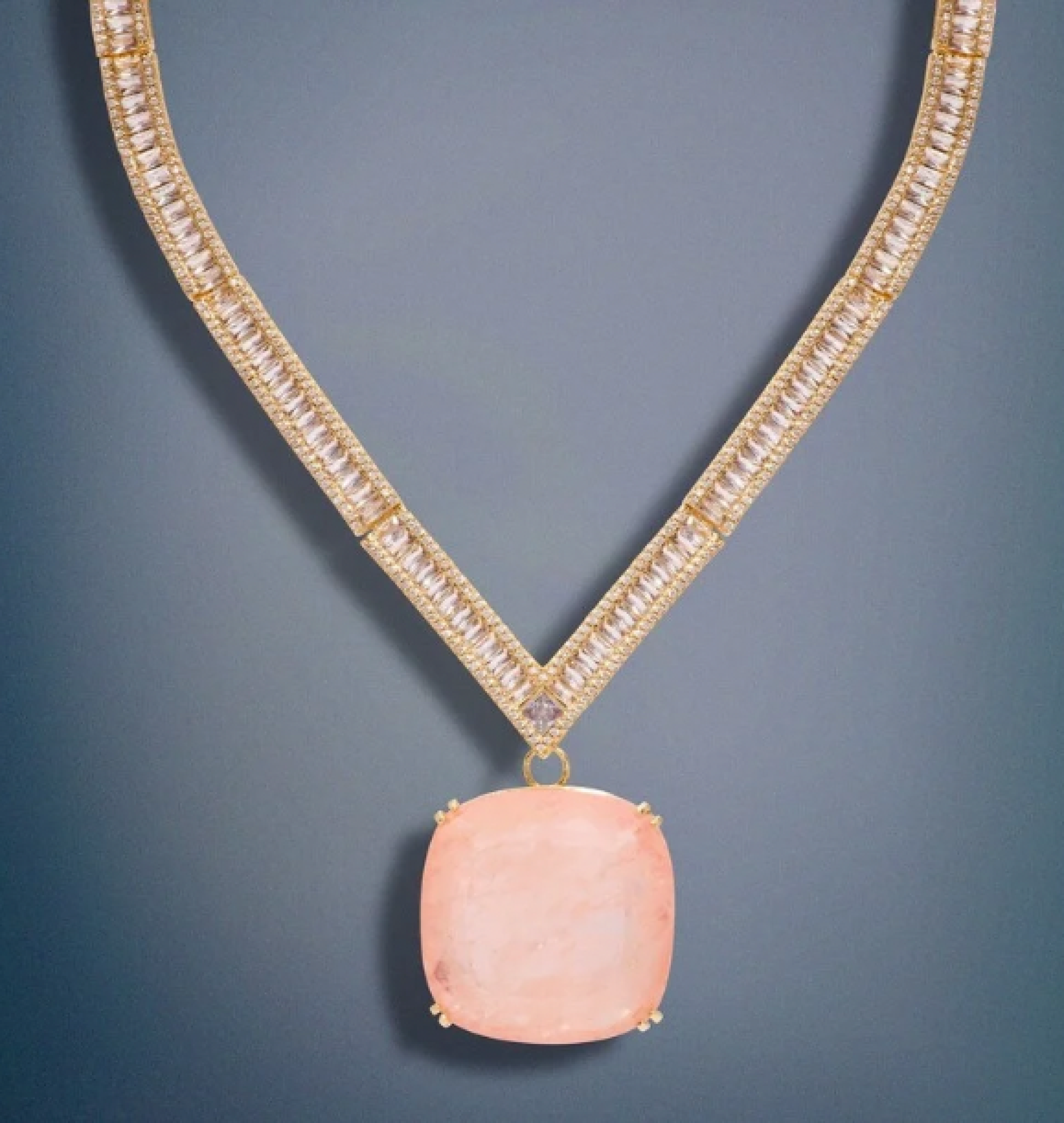 morganite choker