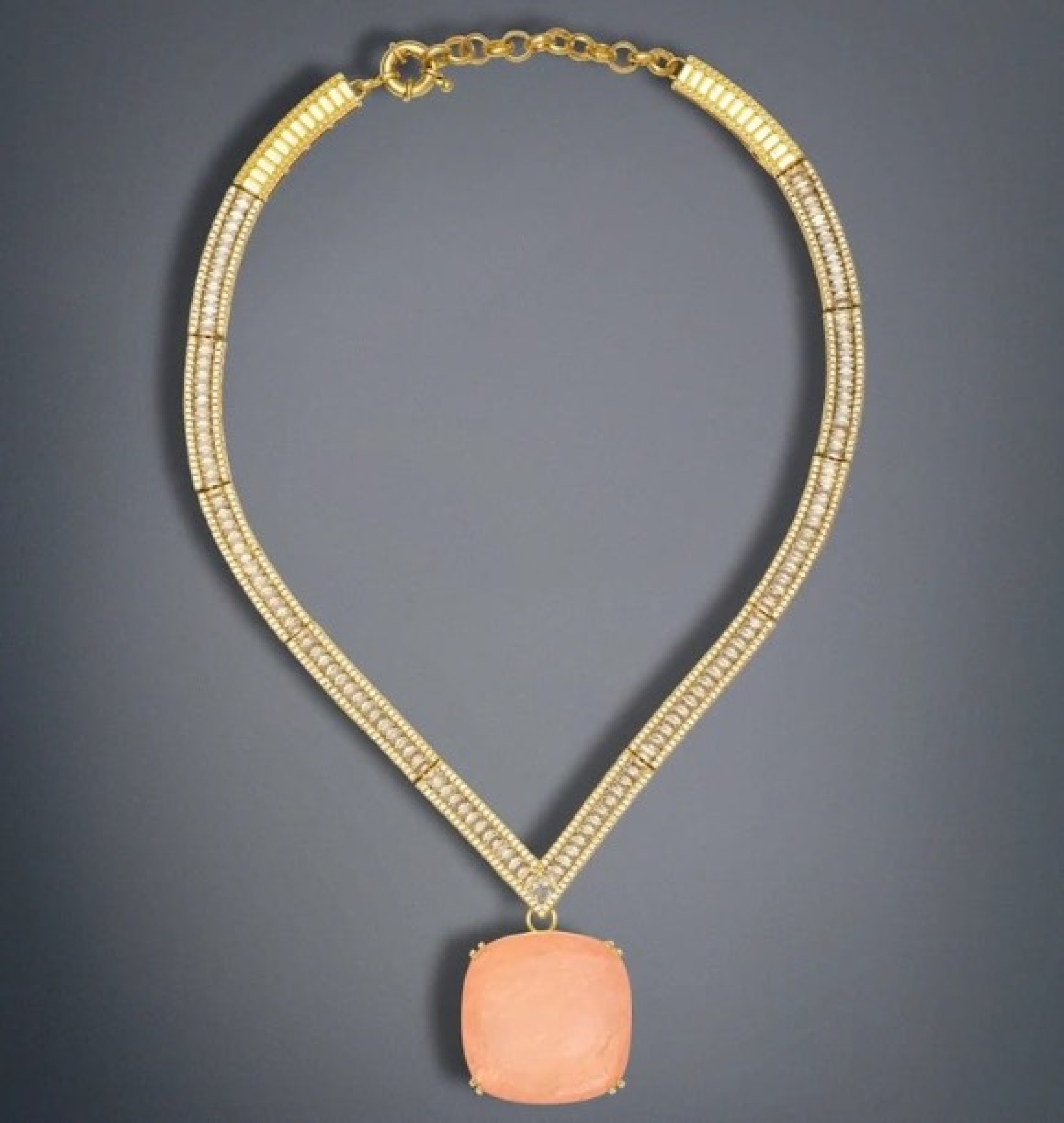morganite choker
