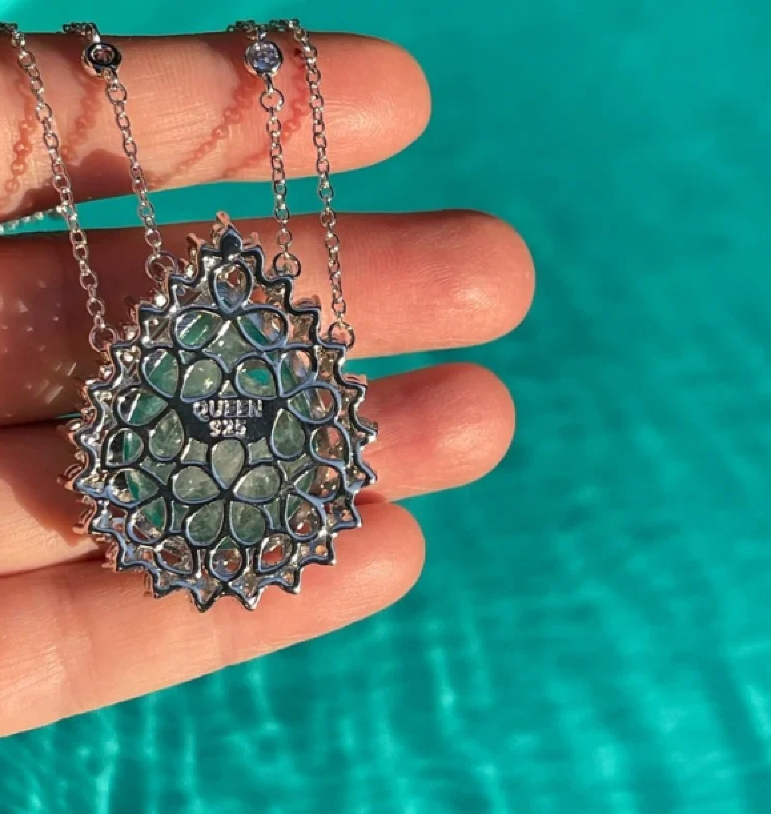 paraiba necklace