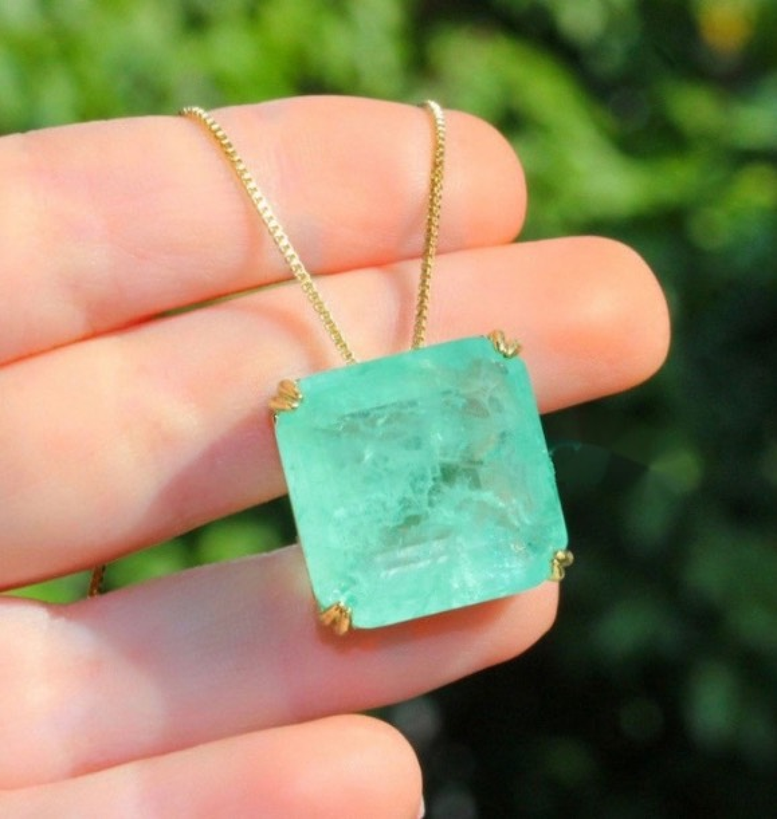 emerald necklace