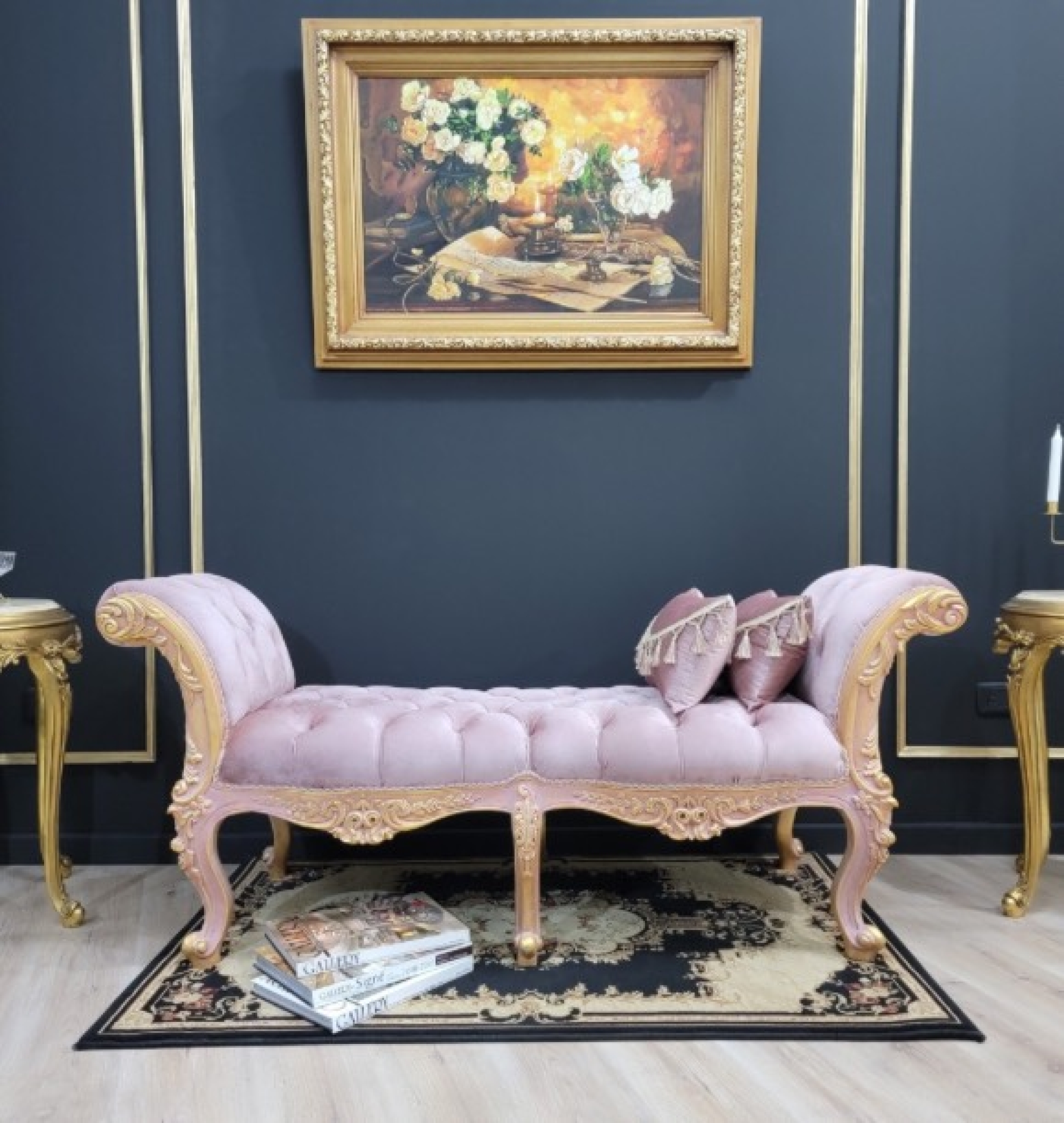 rose bench
