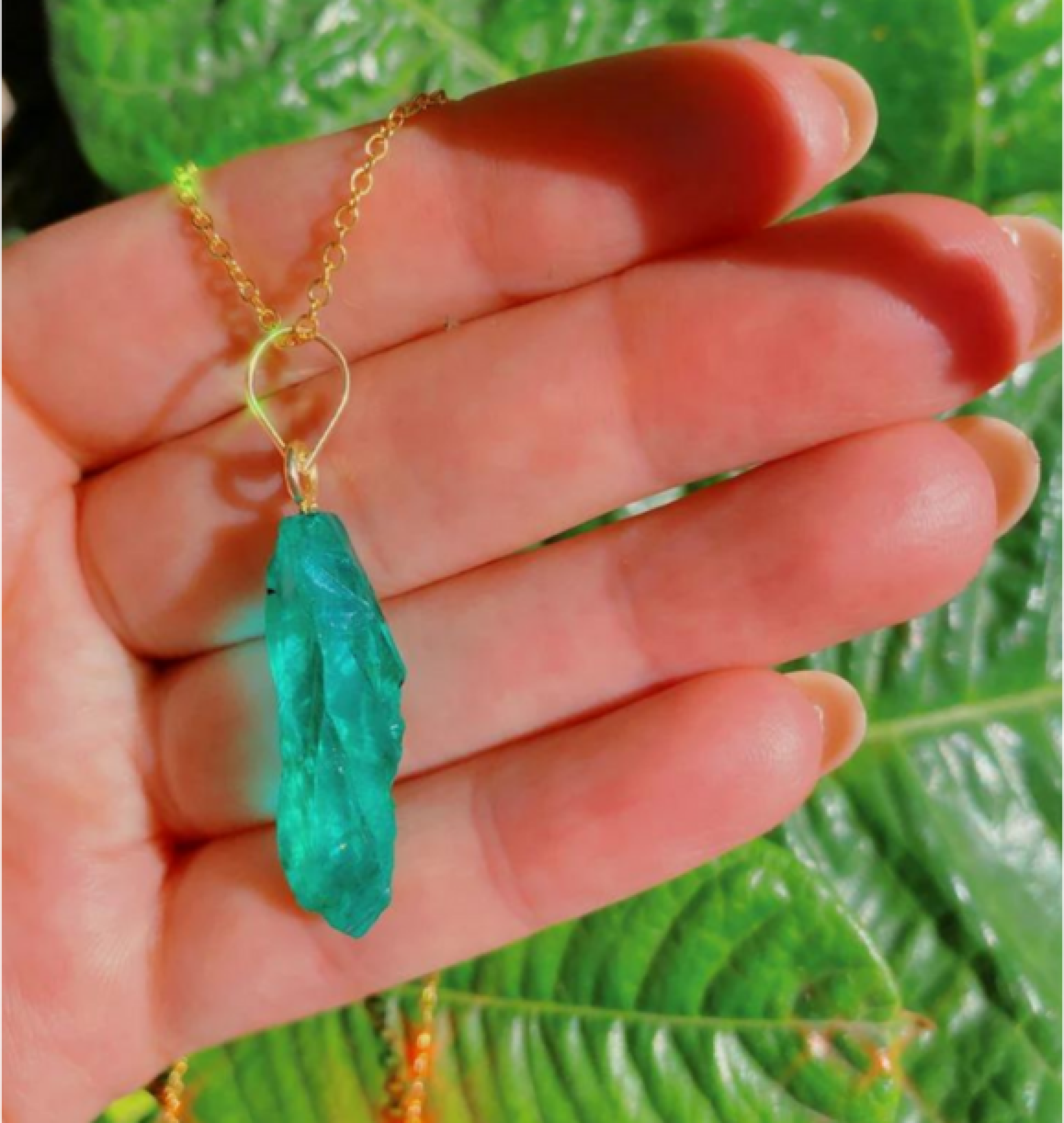 emerald necklace