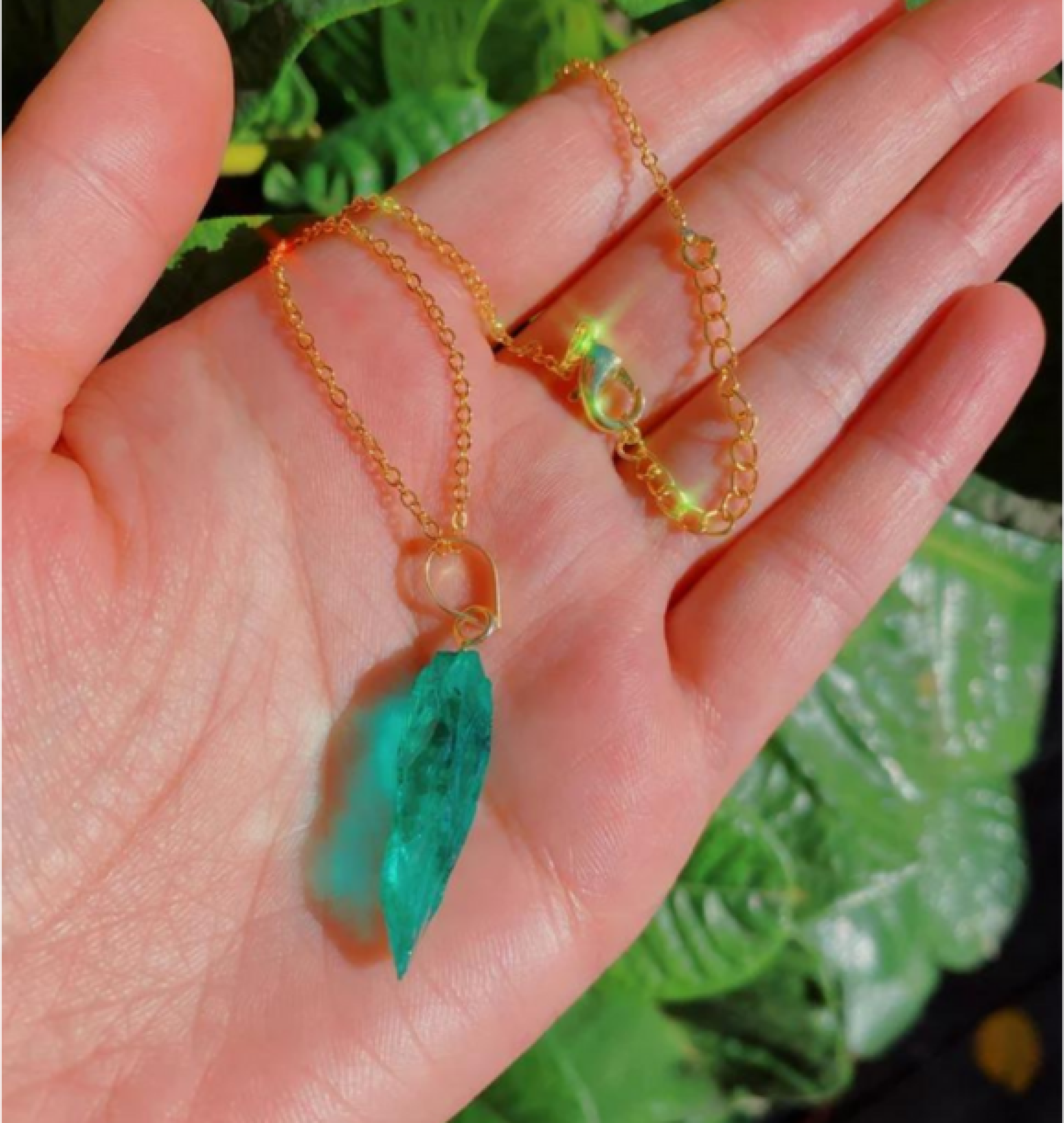 emerald necklace