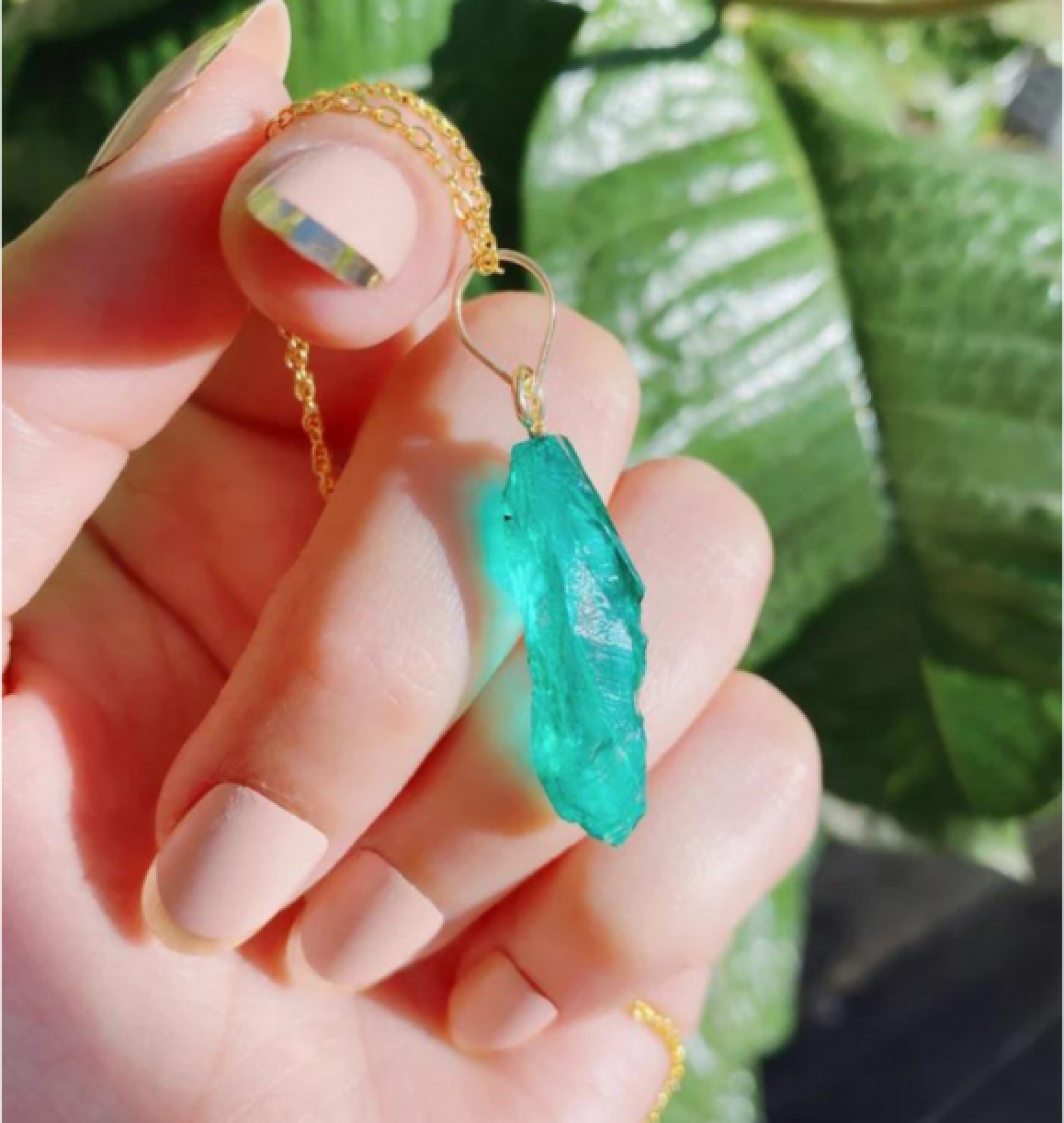 emerald necklace