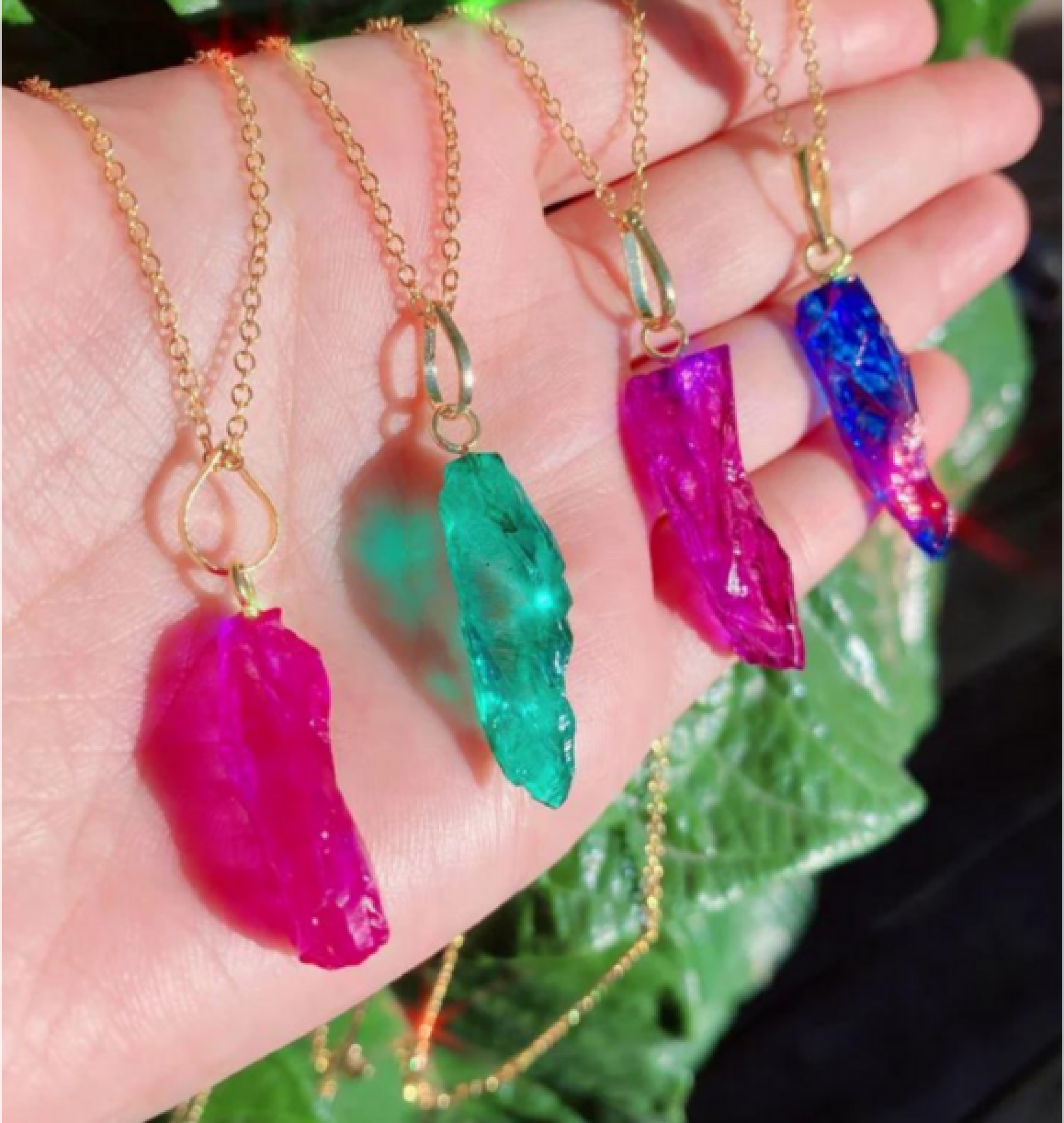 emerald necklace