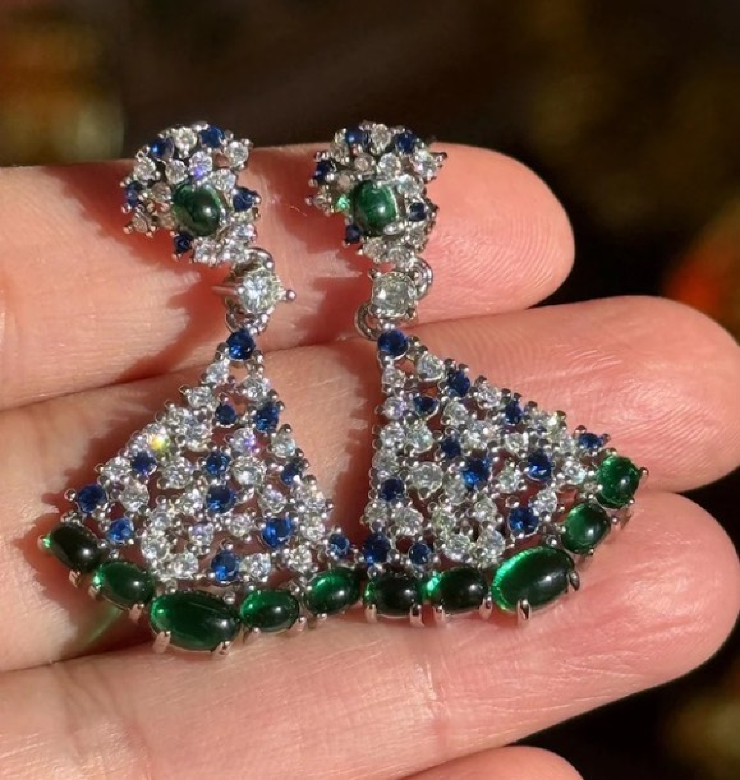 chandelier earrings
