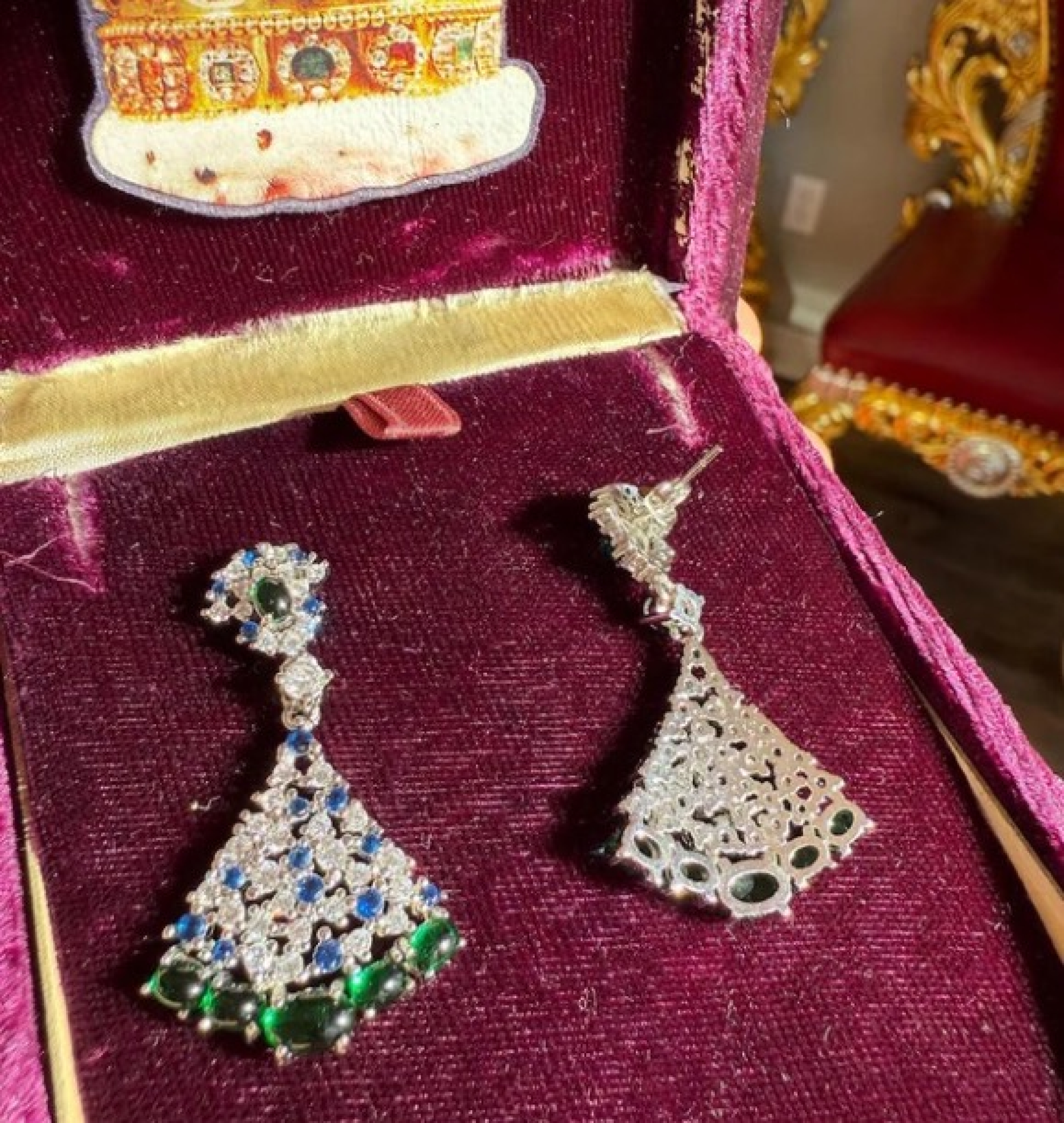 chandelier earrings