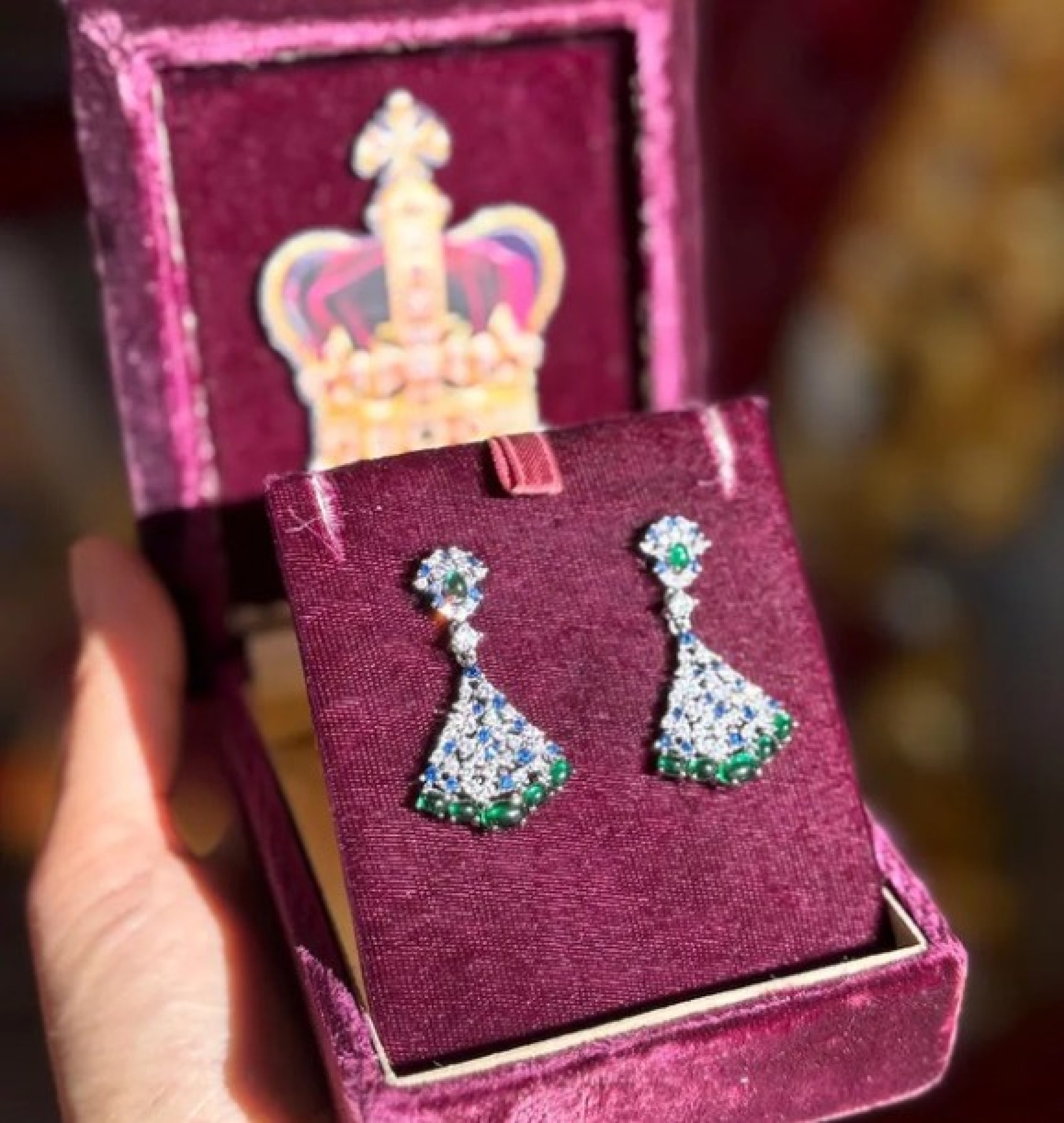 chandelier earrings