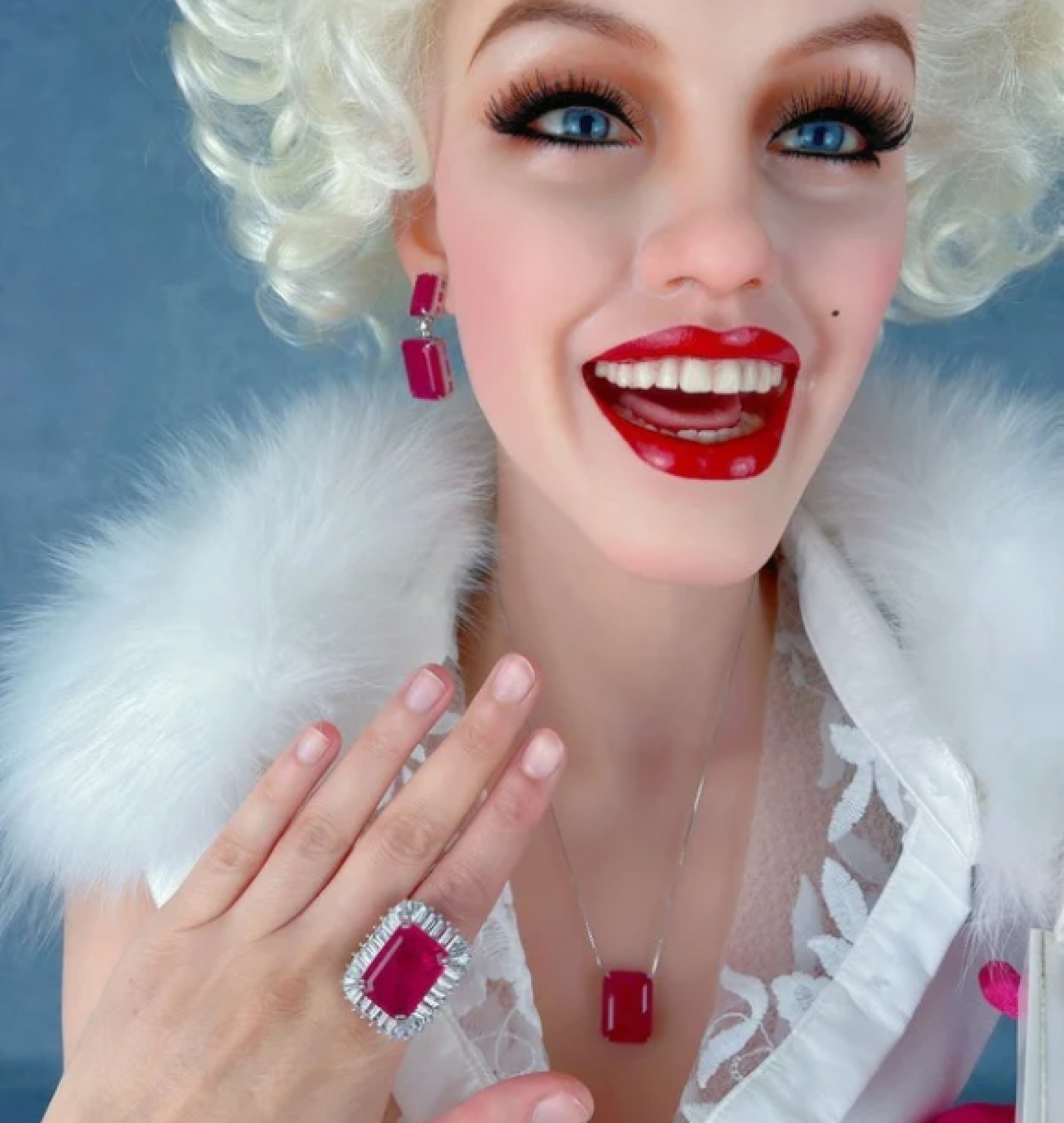 ruby necklace
