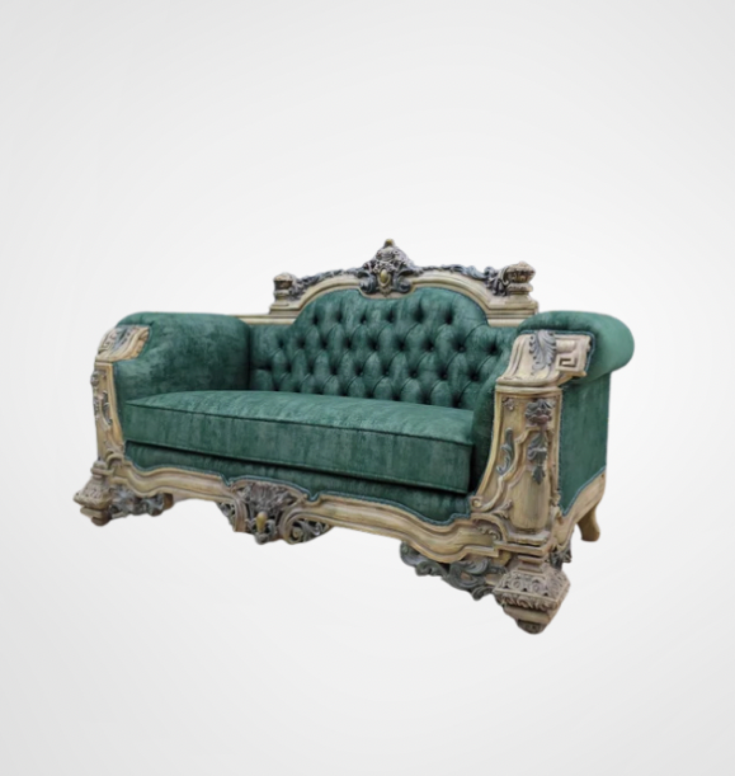 emerald sofa