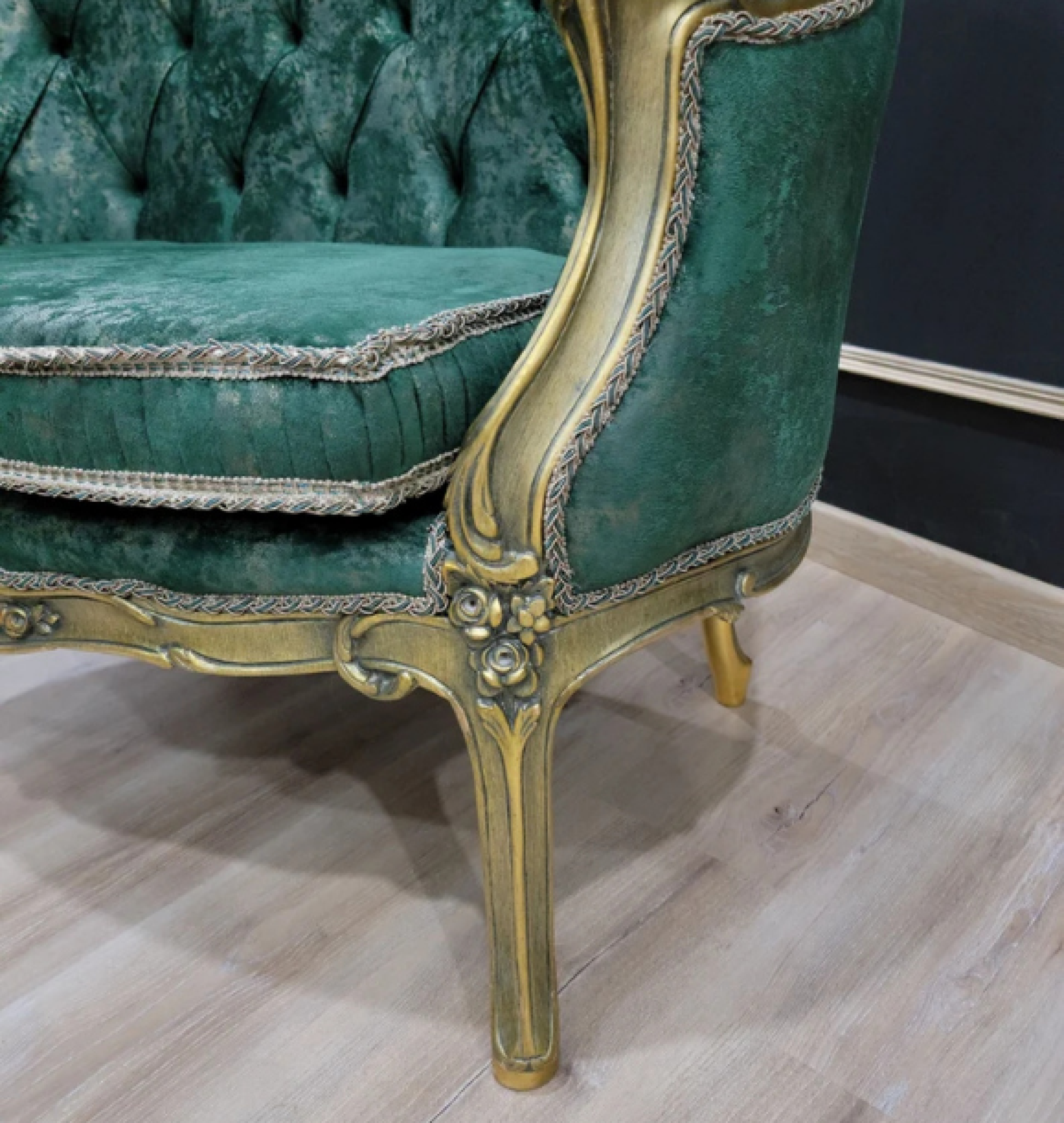 emerald settee