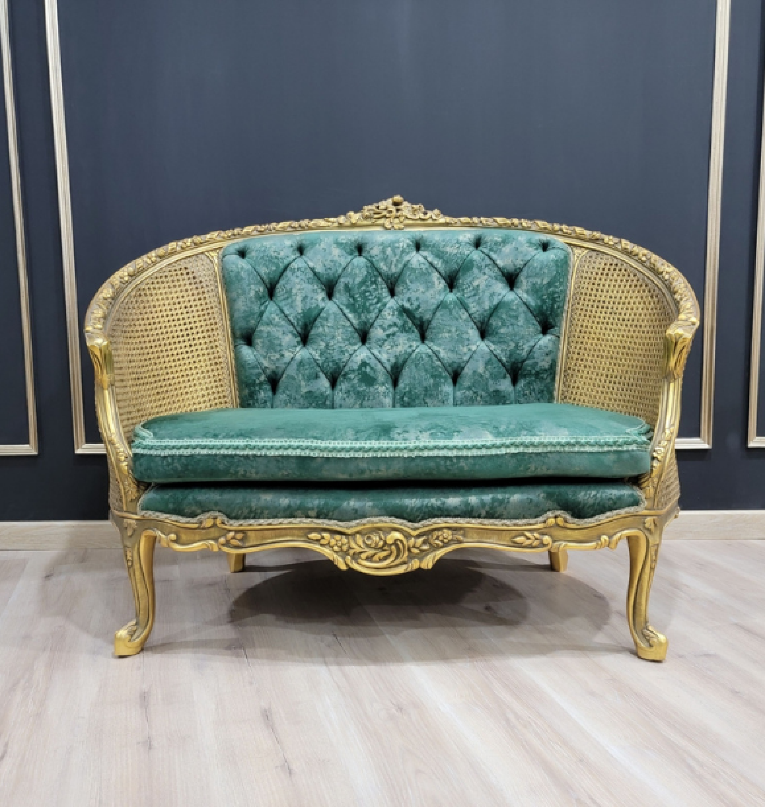 emerald settee