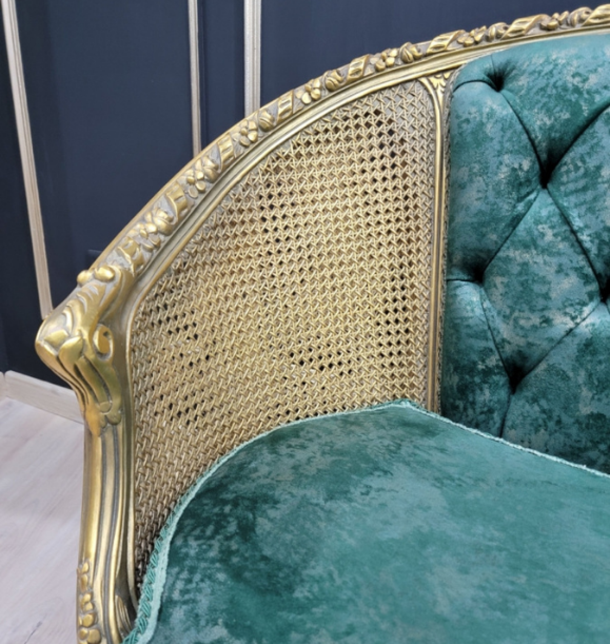 emerald settee