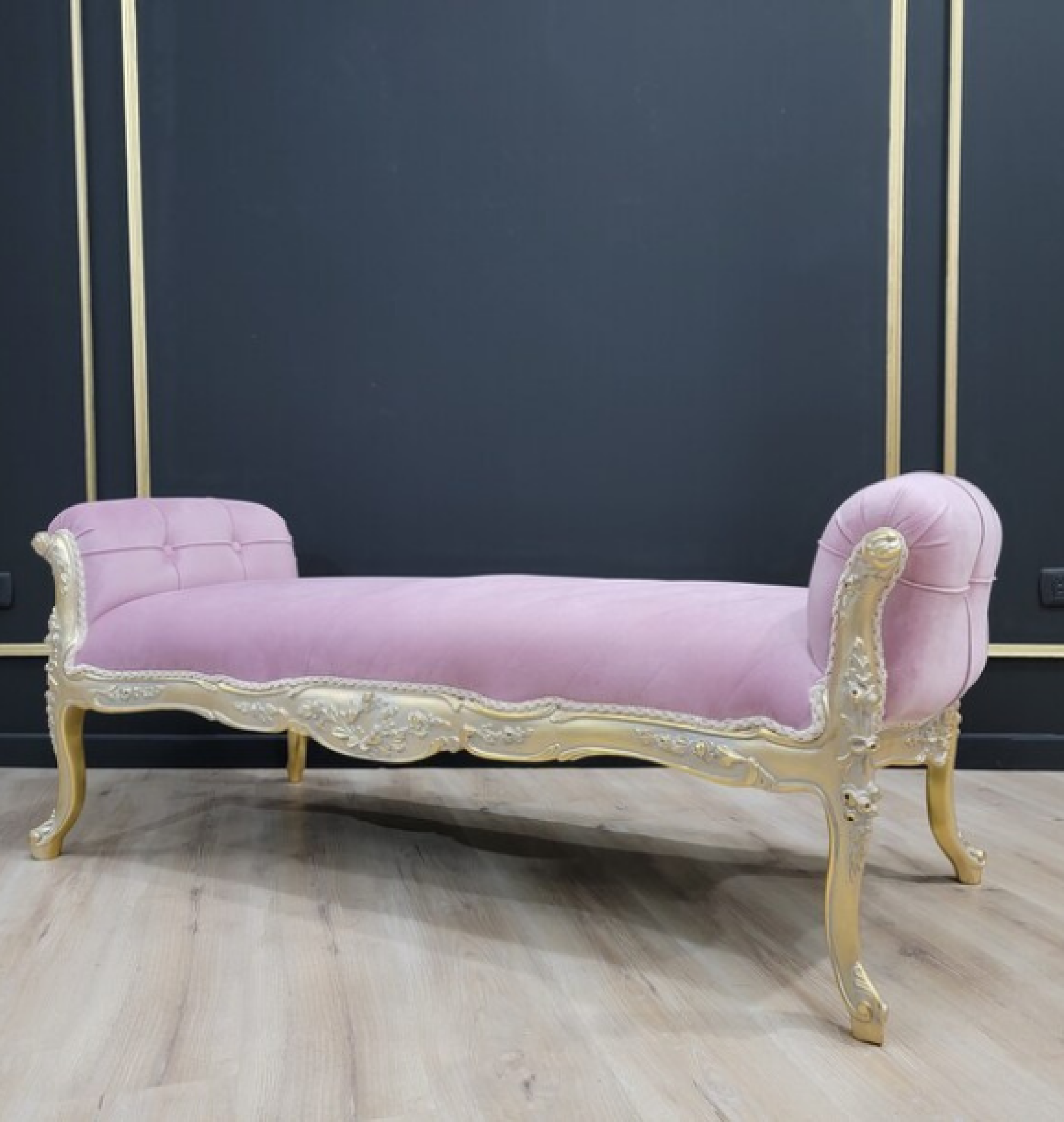 fushia bench