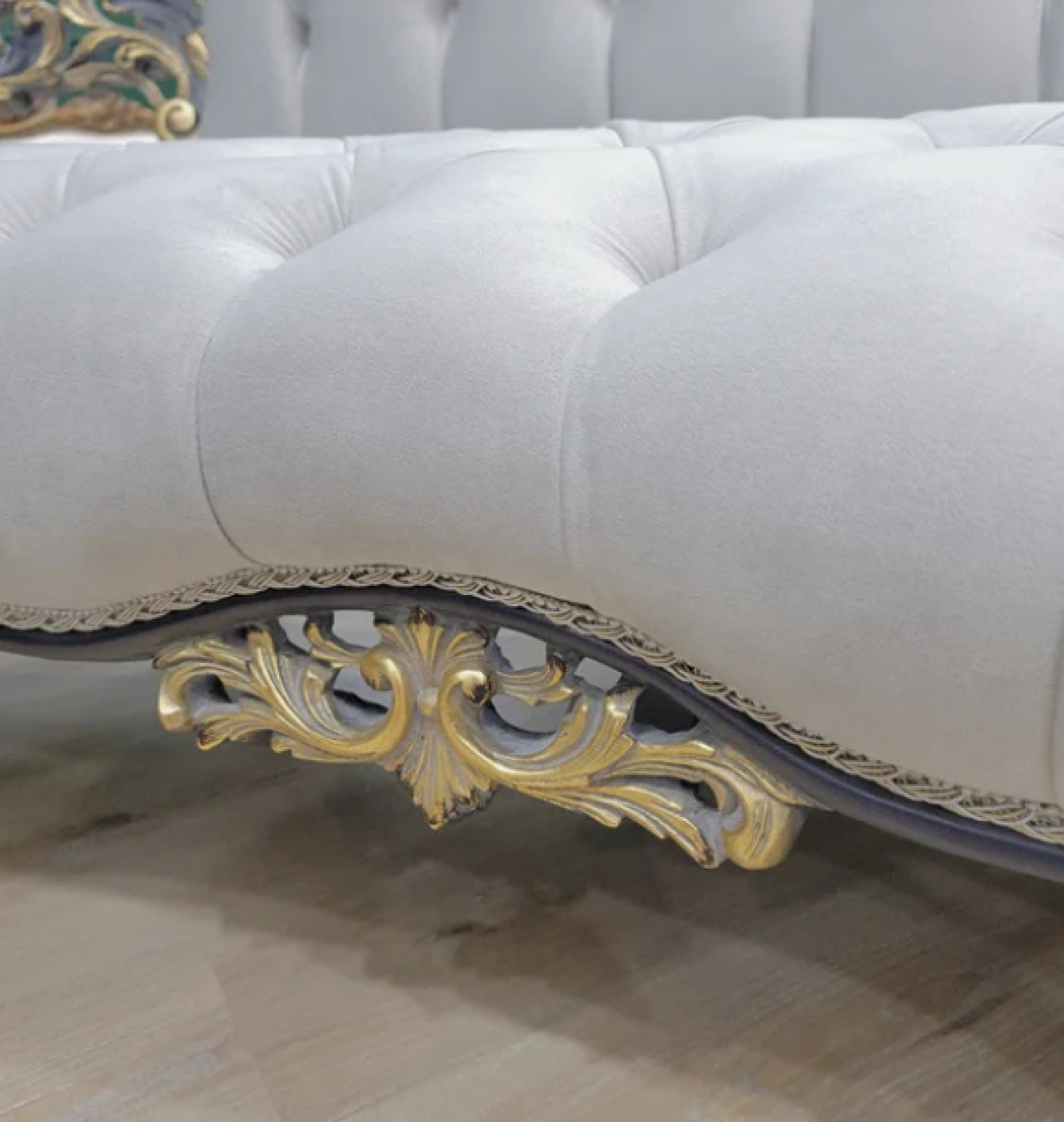 grey sofa