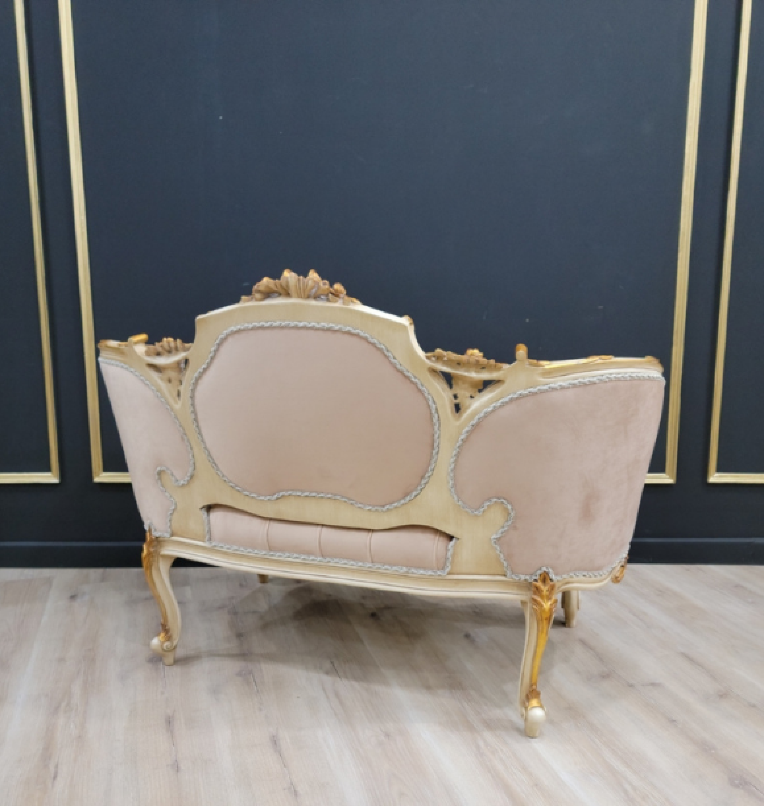 taupe settee