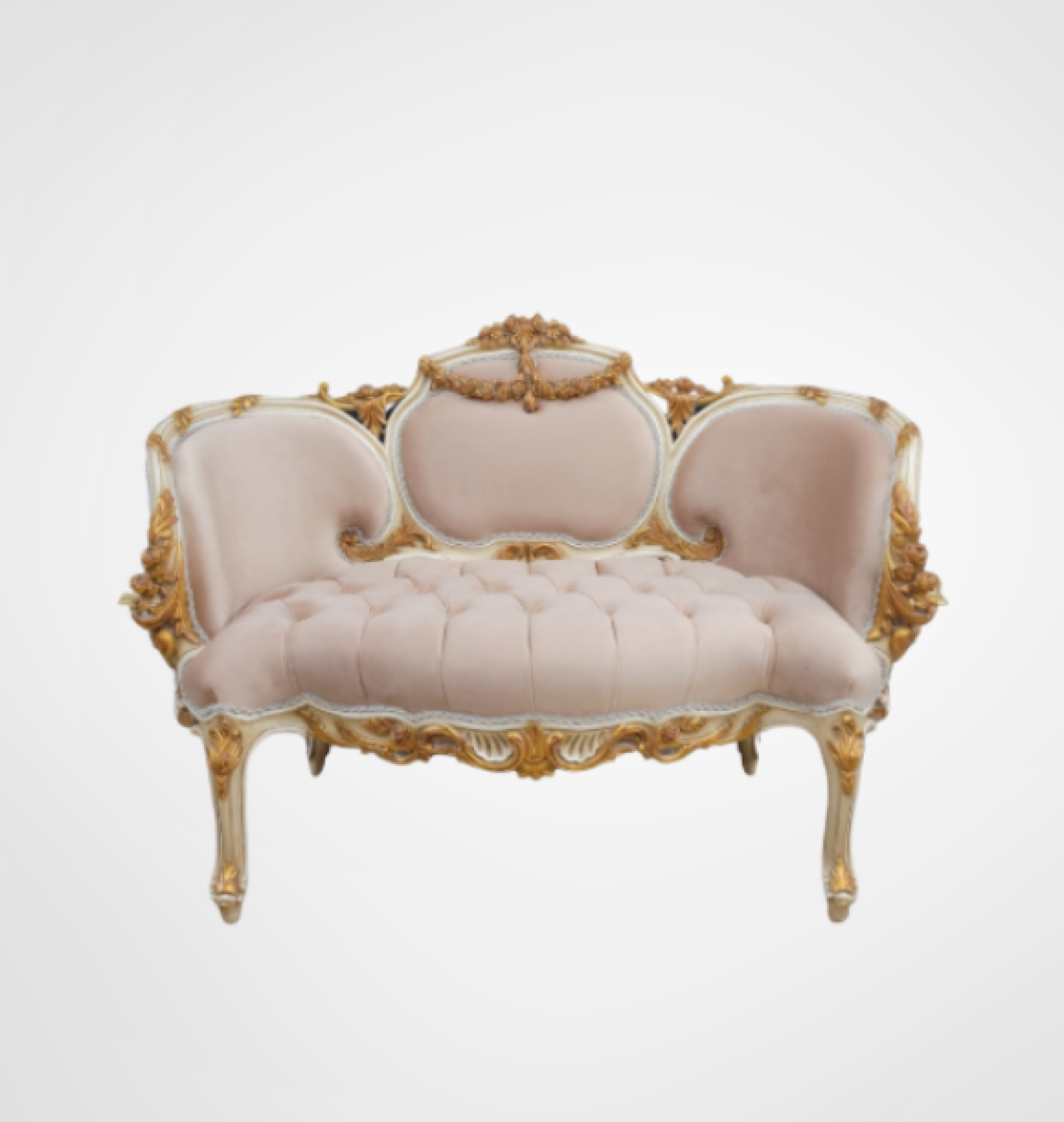 taupe settee